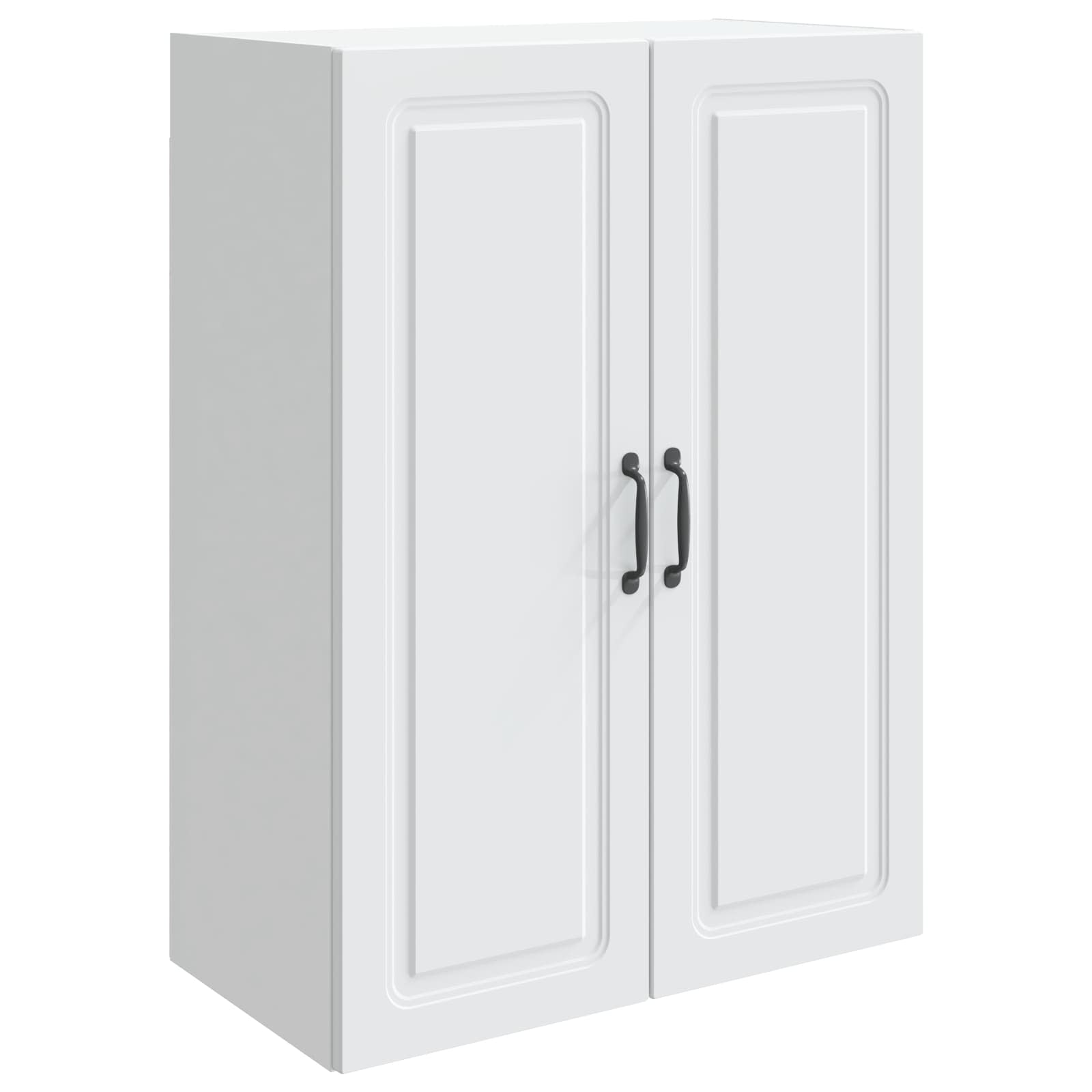 vidaXL Wandkast Wit 66 x 34,5 x 90 cm Bewerkt hout
