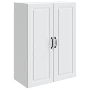 vidaXL Wandkast Wit 66 x 34,5 x 90 cm Bewerkt hout