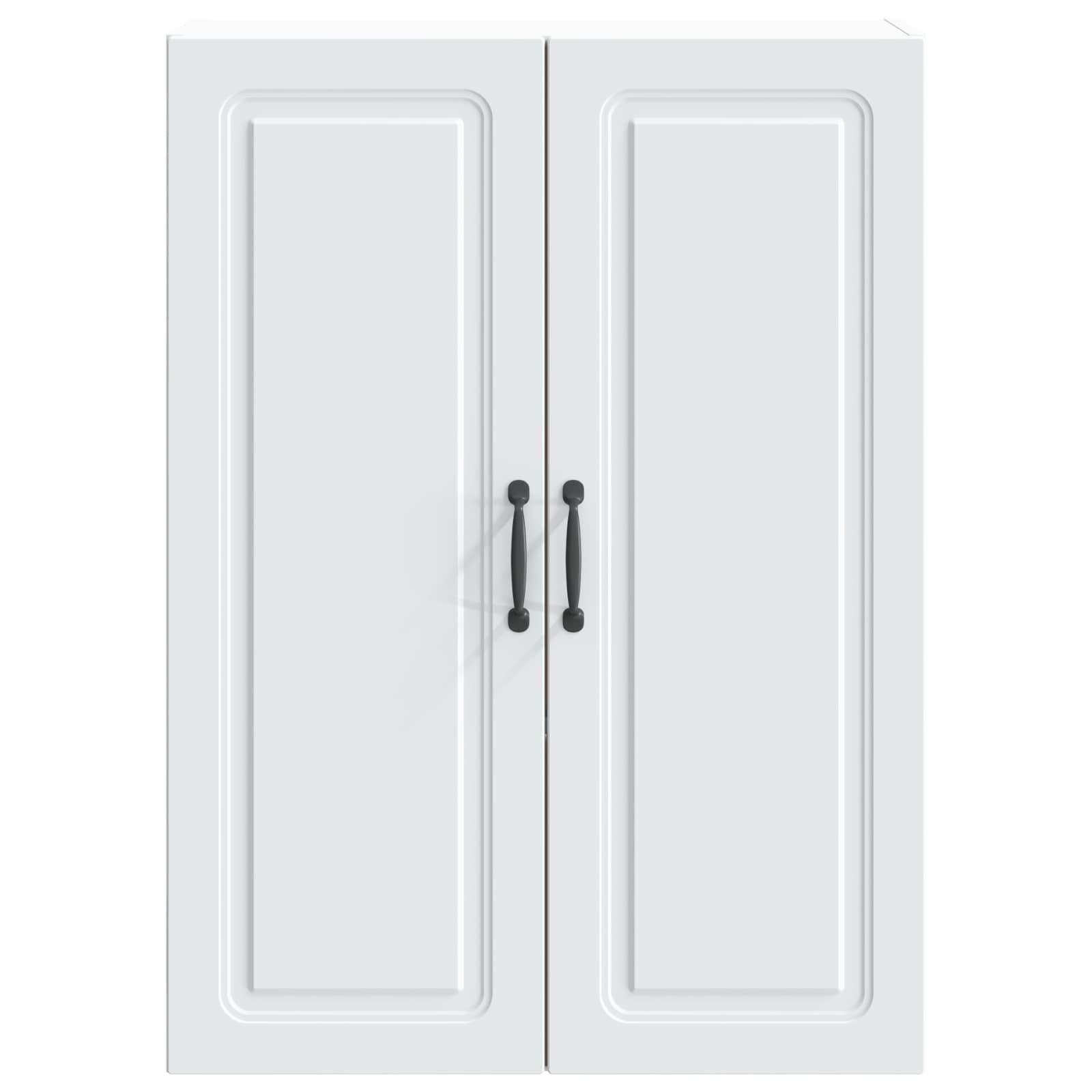 vidaXL Wandkast Wit 66 x 34,5 x 90 cm Bewerkt hout