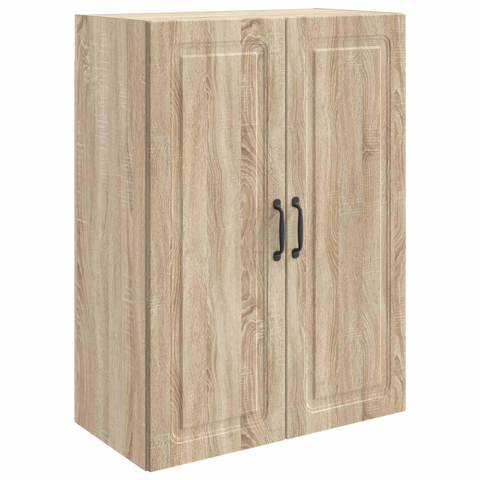 vidaXL Wandkast Wit 66 x 34,5 x 90 cm Bewerkt hout