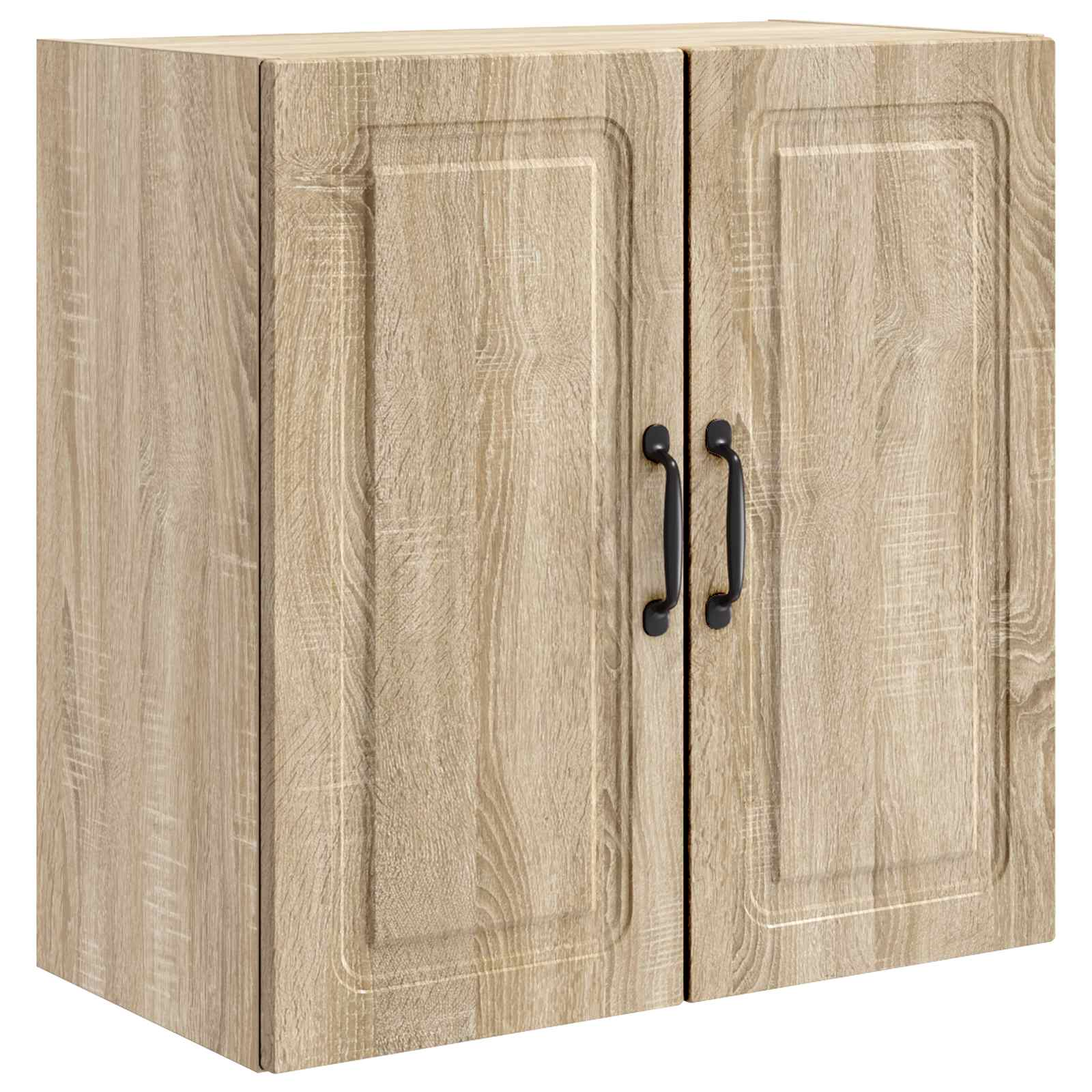 vidaXL Wandkast Wit 66 x 34,5 x 90 cm Bewerkt hout