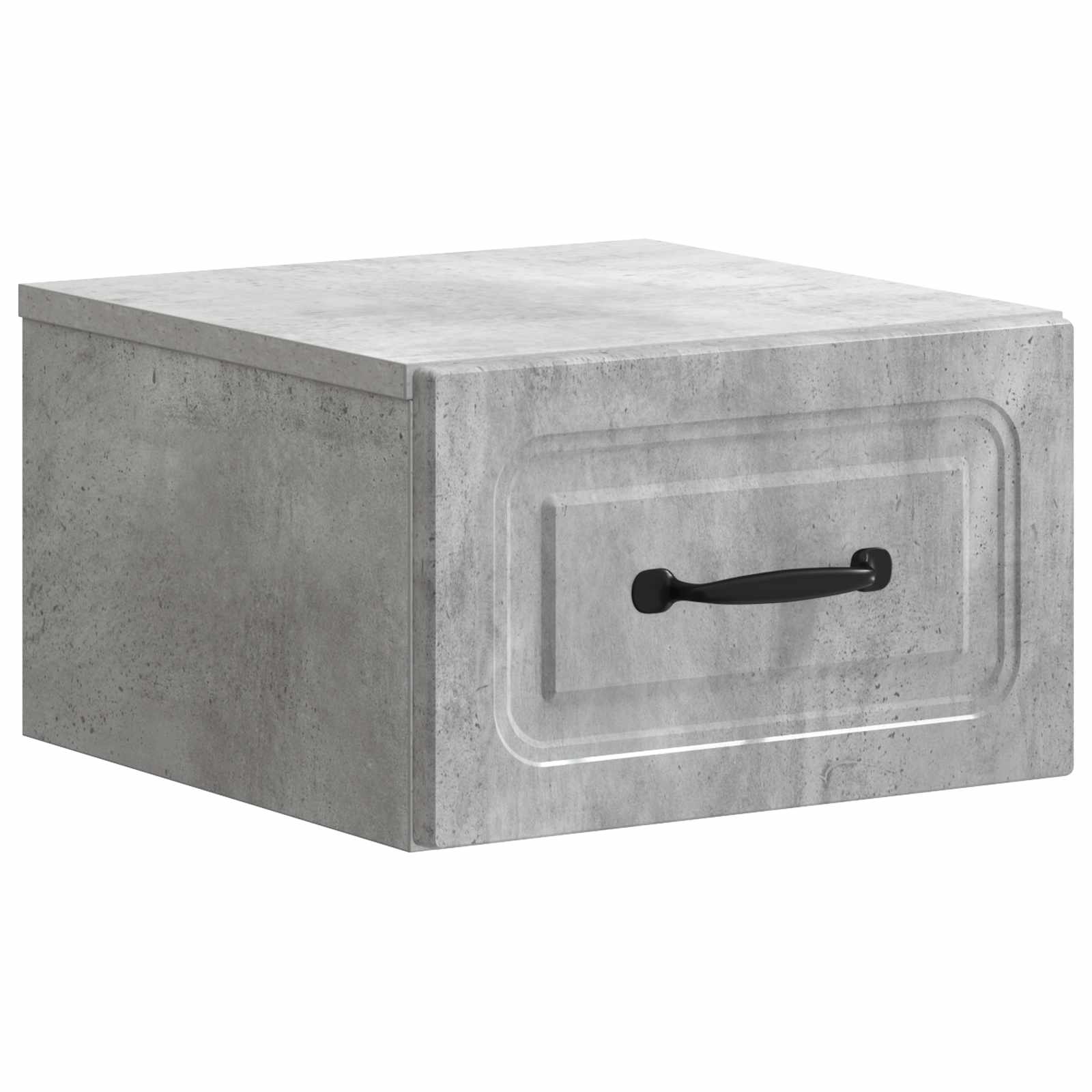 vidaXL Wandbeugel Bedkast met lade 2 pcs Oud hout 34,5 x 33 x 20 cm