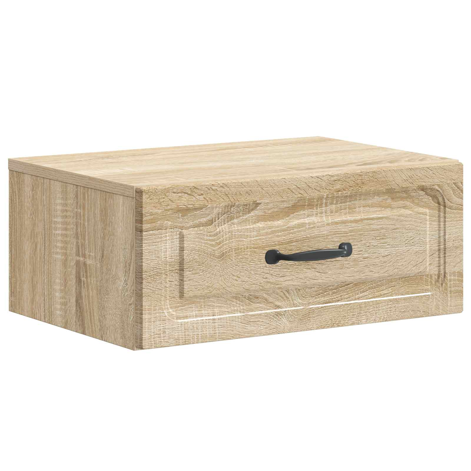 vidaXL Wandbeugel Bedkast 2 pcs Wit 49 x 34,5 x 20 cm Bewerkt hout