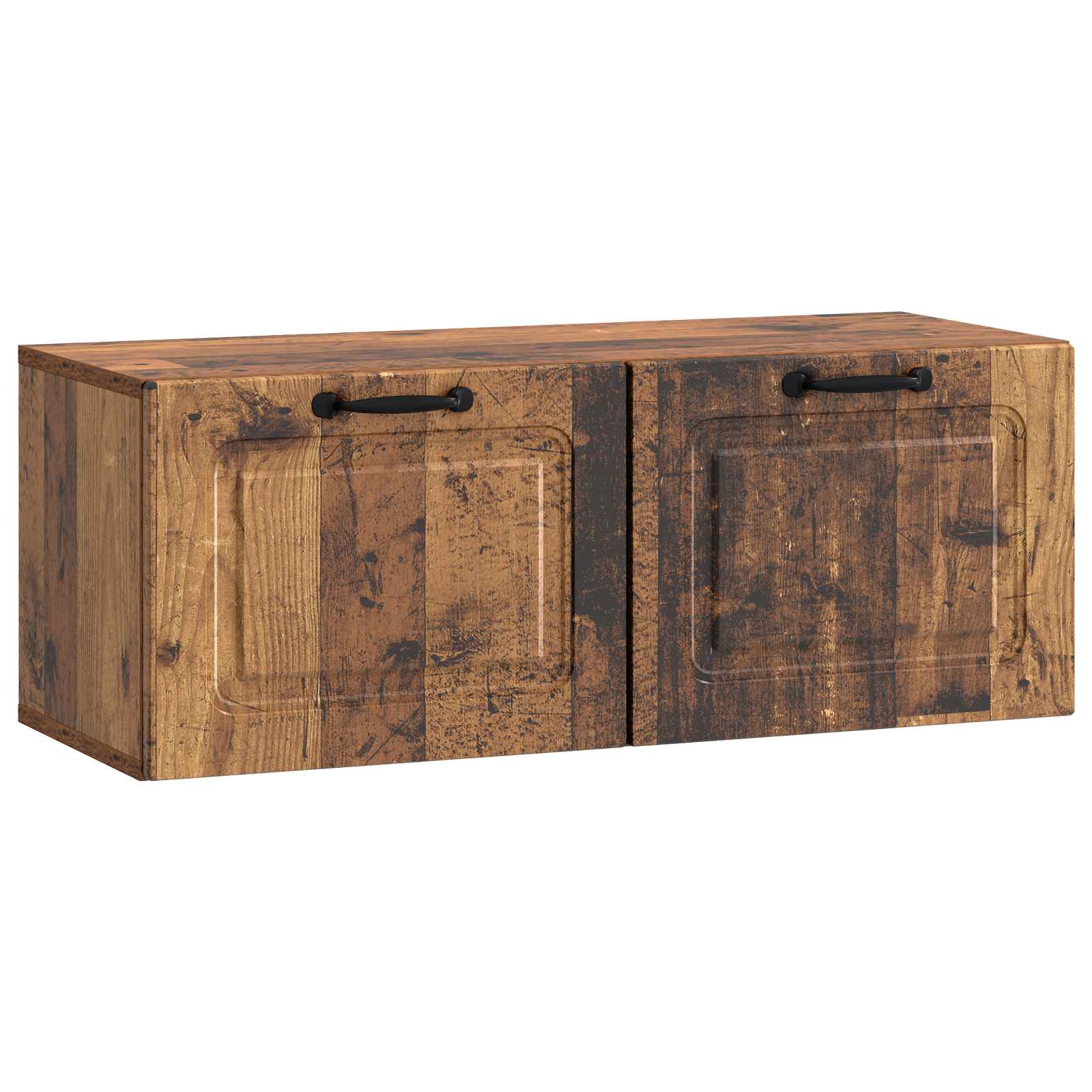 vidaXL Wandbeugel TV-kast Zwart 59,5 x 41 x 30 cm Bewerkt hout