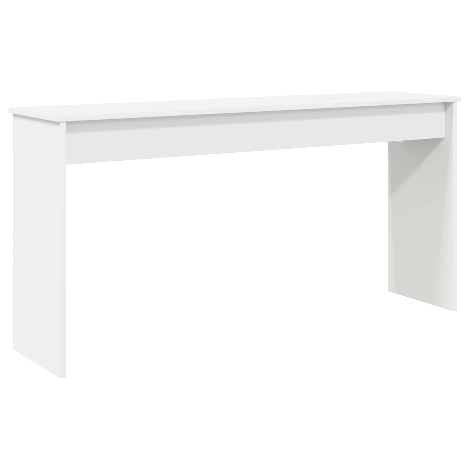 vidaXL Keyboardstand Wit 100 x 32 x 64 cm Bewerkt hout