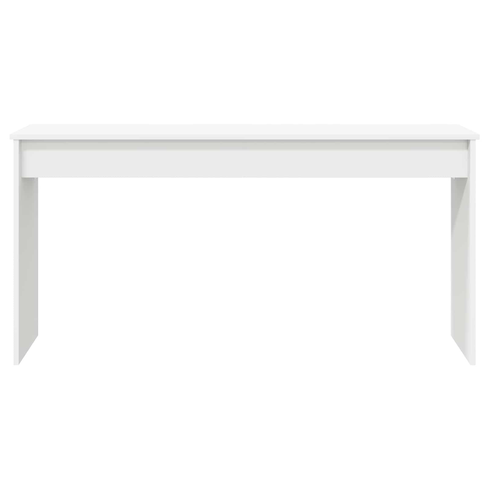 vidaXL Keyboardstand Wit 100 x 32 x 64 cm Bewerkt hout
