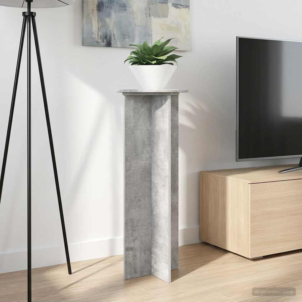 vidaXL Plantenstandaard 2 pcs Zwart 40 x 40 x 80 cm Bewerkt hout