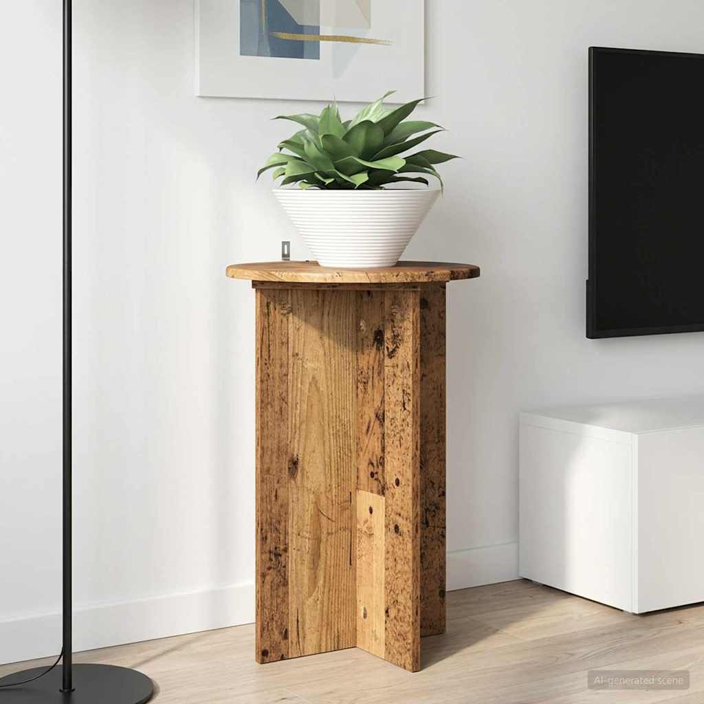 vidaXL Plantenstandaard 2 pcs Zwart 40 x 40 x 80 cm Bewerkt hout