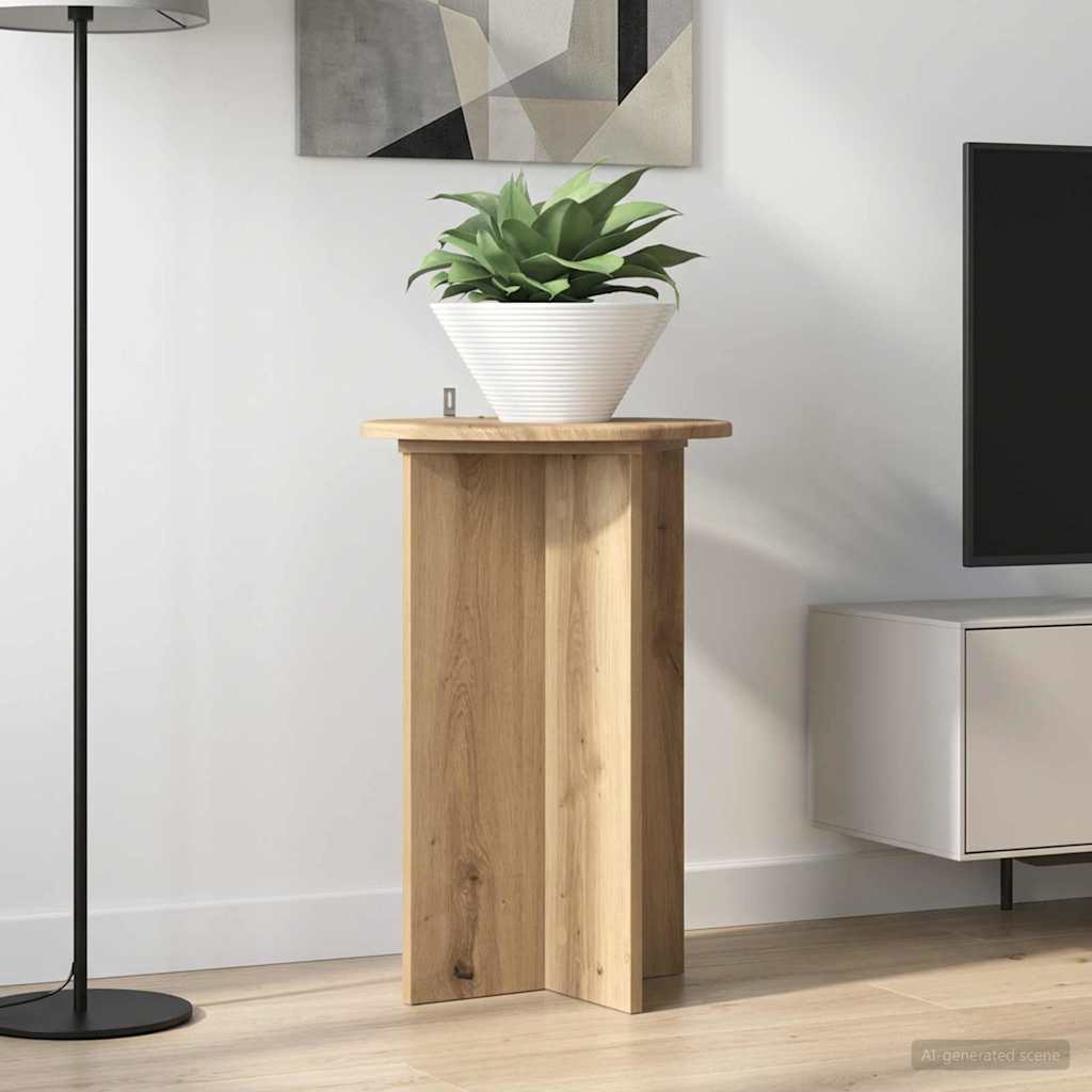 vidaXL Plantenstandaard 2 pcs Zwart 40 x 40 x 80 cm Bewerkt hout