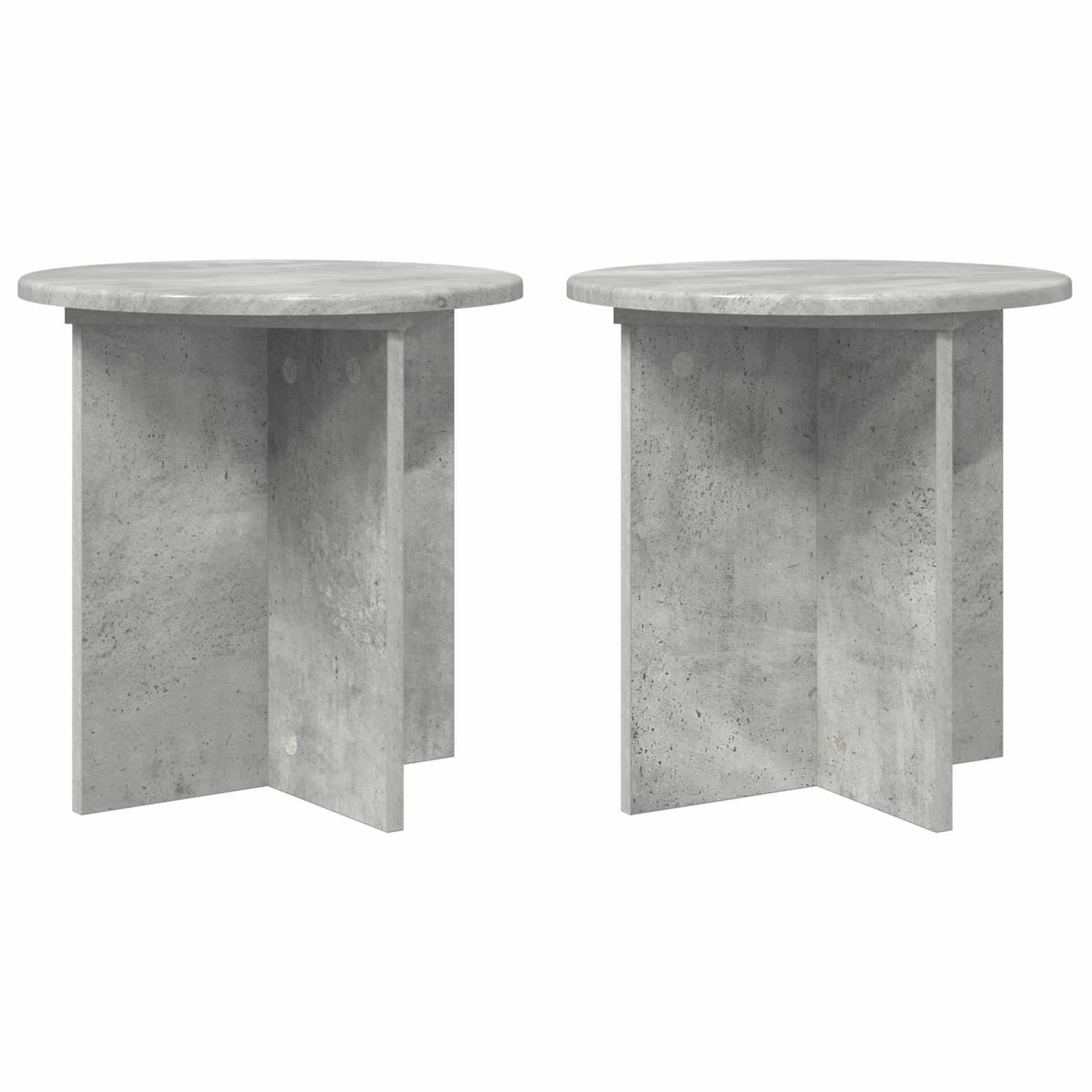 vidaXL Plantenstandaard 2 pcs Zwart 40 x 40 x 80 cm Bewerkt hout