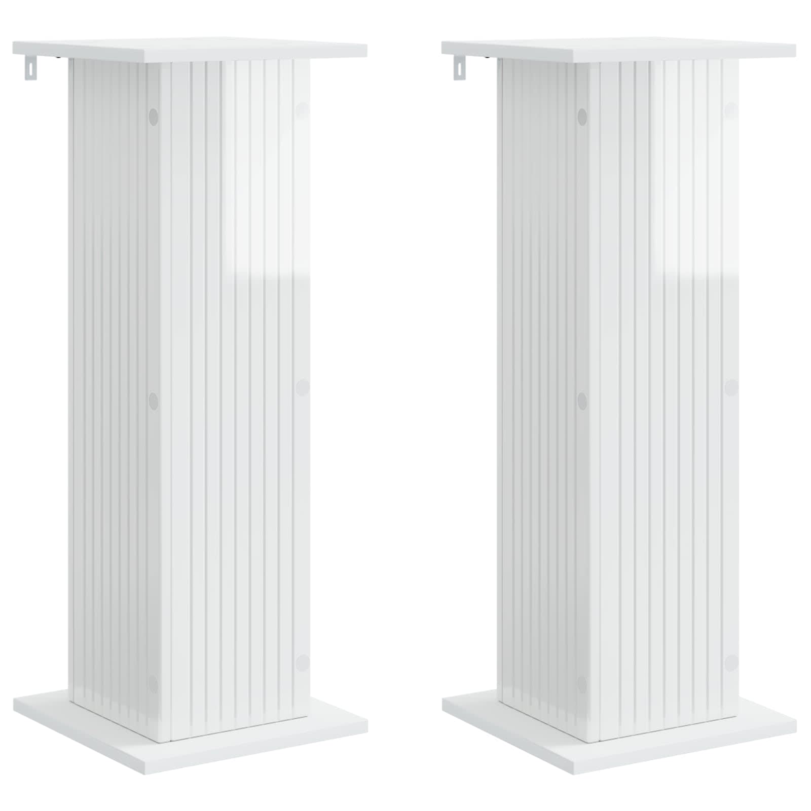 vidaXL Plantenstandaard Sonoma Eiken 30,5 x 30 x 60,5 cm Bewerkt hout