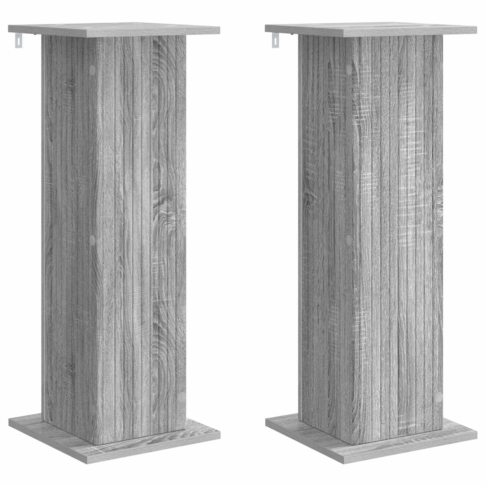 vidaXL Plantenstandaard Sonoma Eiken 30,5 x 30 x 60,5 cm Bewerkt hout