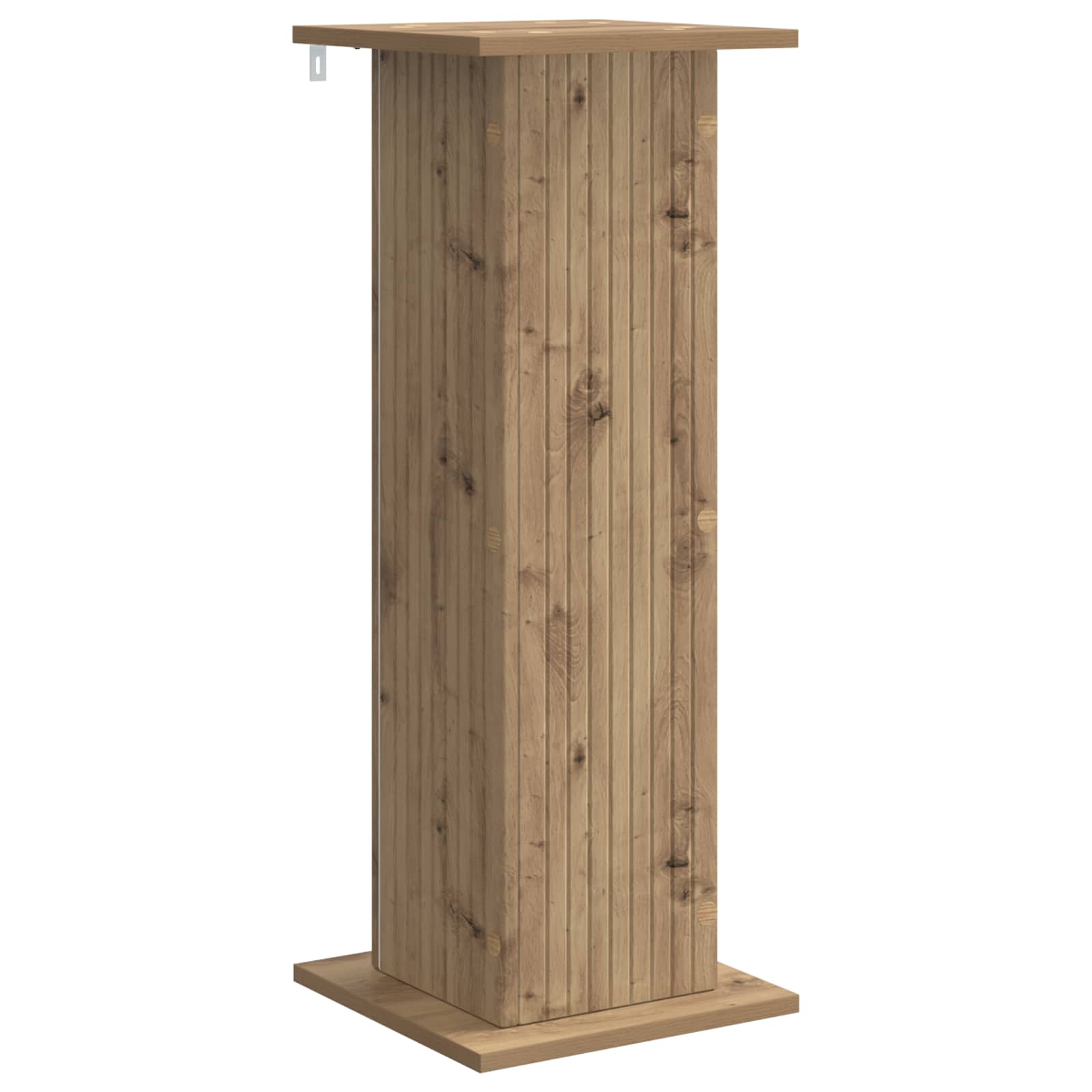 vidaXL Plantenstandaard Sonoma Eiken 30,5 x 30 x 60,5 cm Bewerkt hout