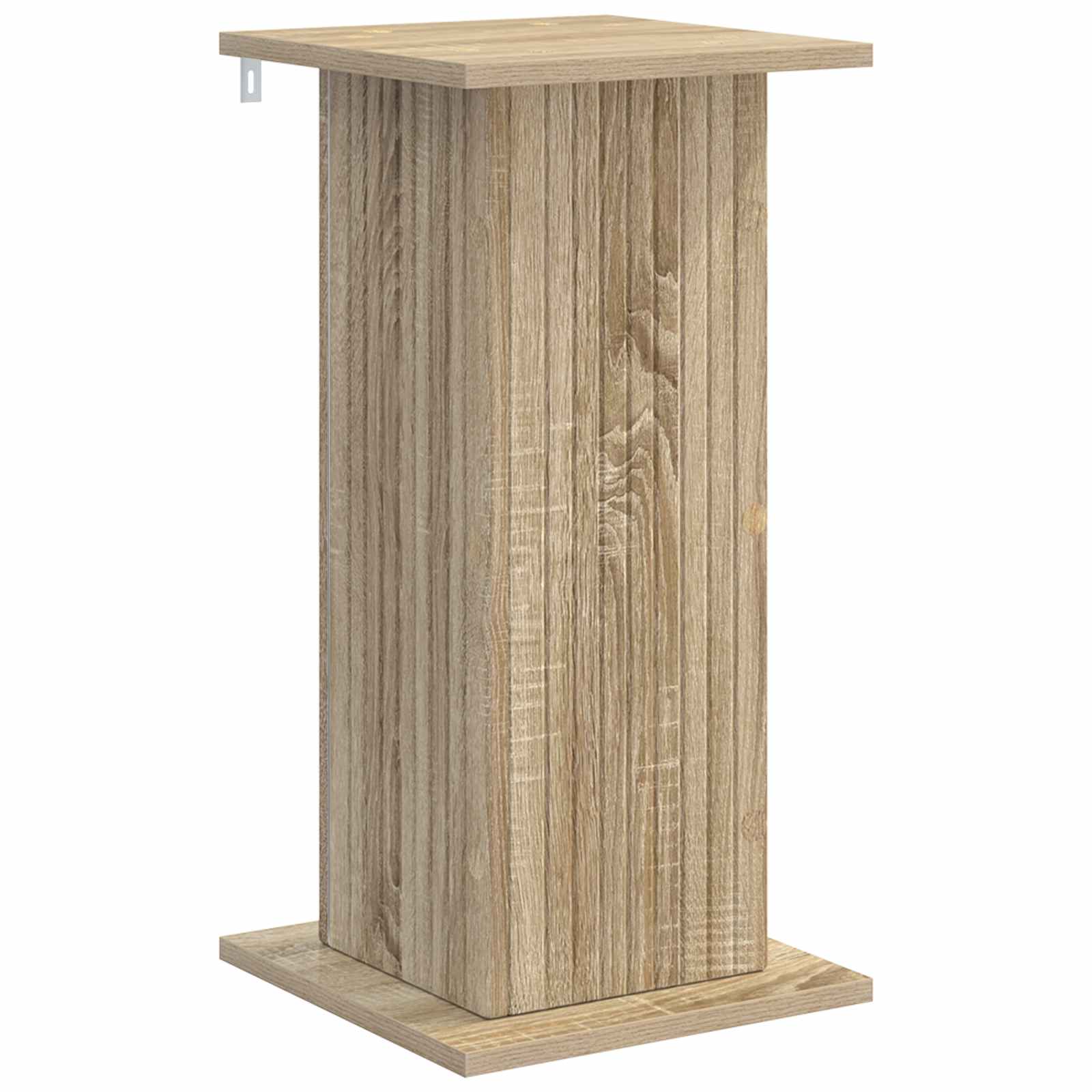 vidaXL Plantenstandaard Sonoma Eiken 30,5 x 30 x 60,5 cm Bewerkt hout