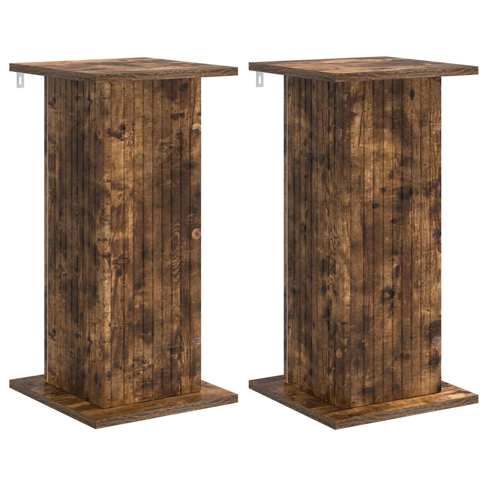 vidaXL Plantenstandaard Sonoma Eiken 30,5 x 30 x 60,5 cm Bewerkt hout