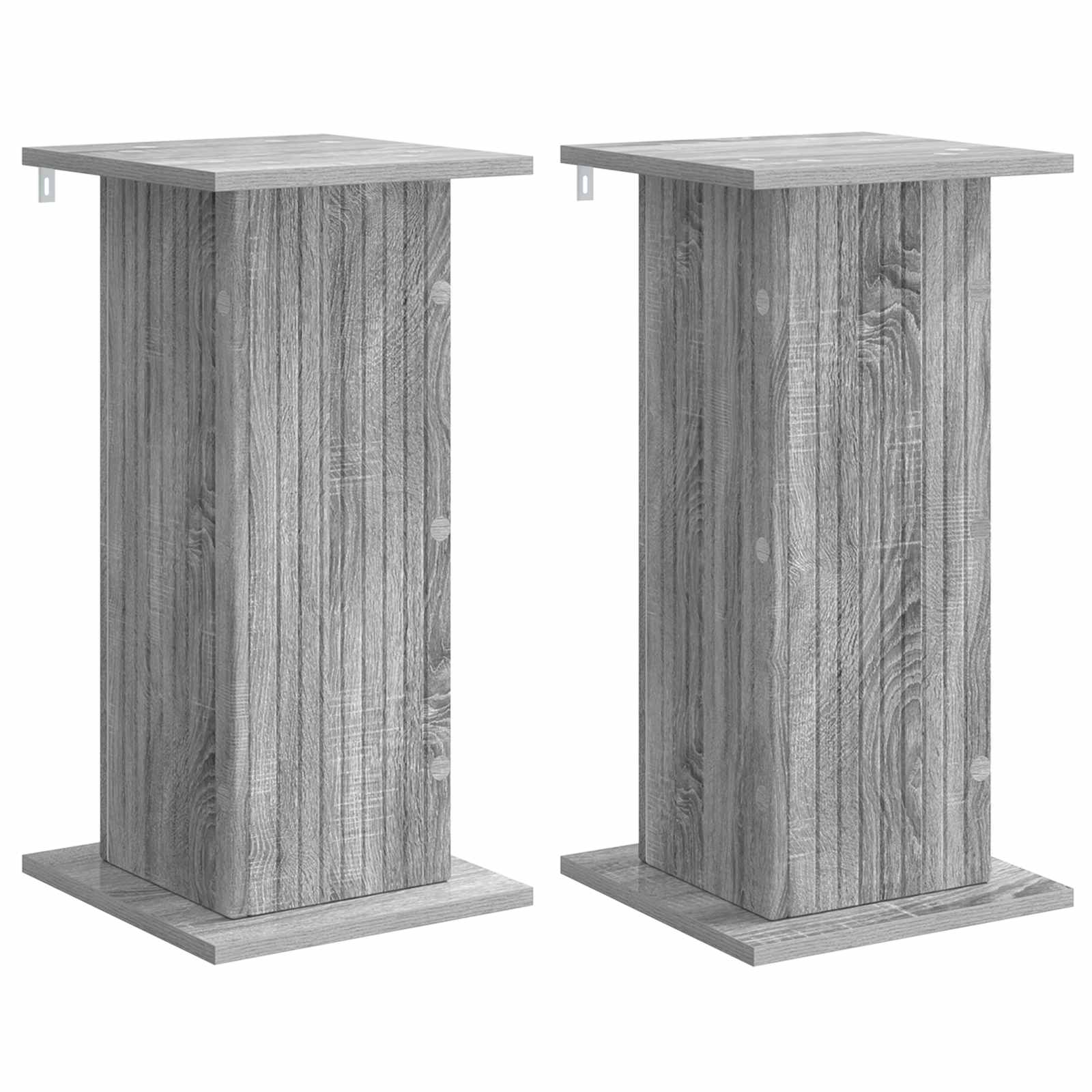 vidaXL Plantenstandaard Sonoma Eiken 30,5 x 30 x 60,5 cm Bewerkt hout