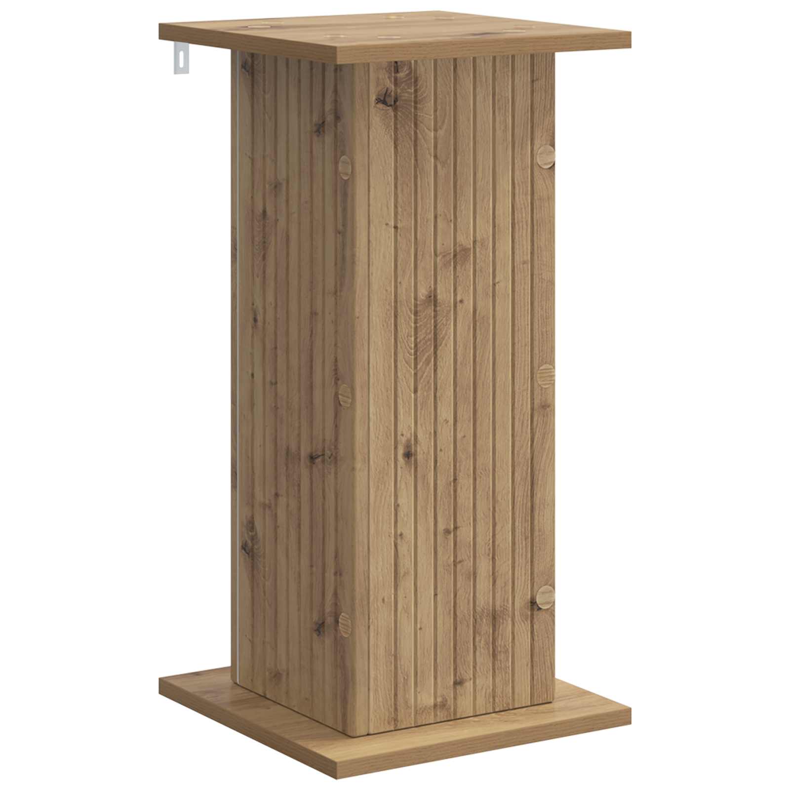 vidaXL Plantenstandaard Sonoma Eiken 30,5 x 30 x 60,5 cm Bewerkt hout