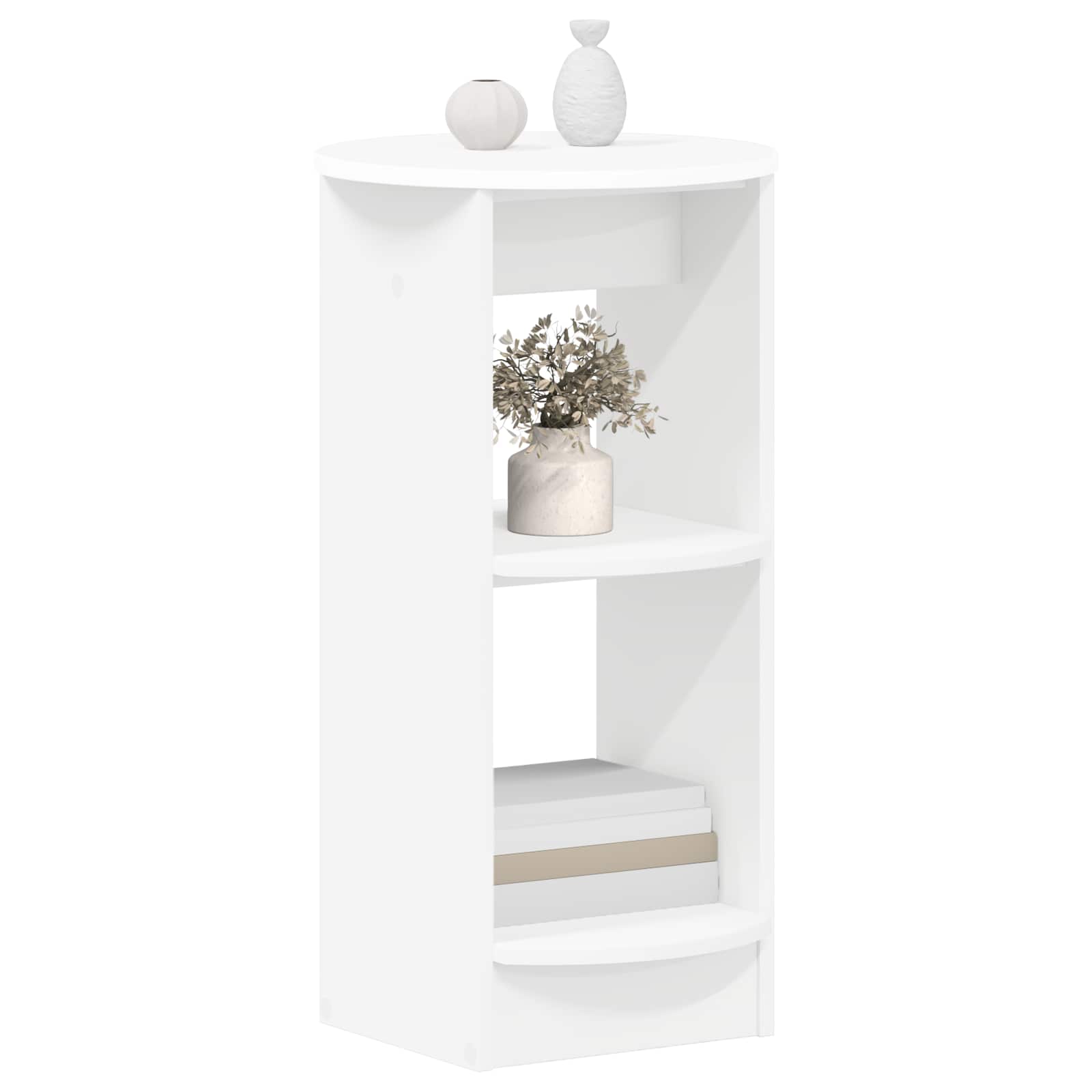 vidaXL Bijzetkast Gerookte Eik 40 x 40 x 75 cm Geconstrueerd hout