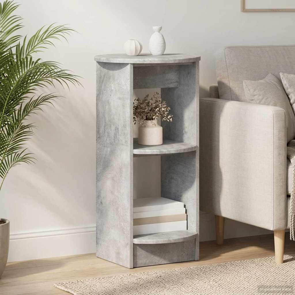 vidaXL Bijzetkast Gerookte Eik 40 x 40 x 75 cm Geconstrueerd hout