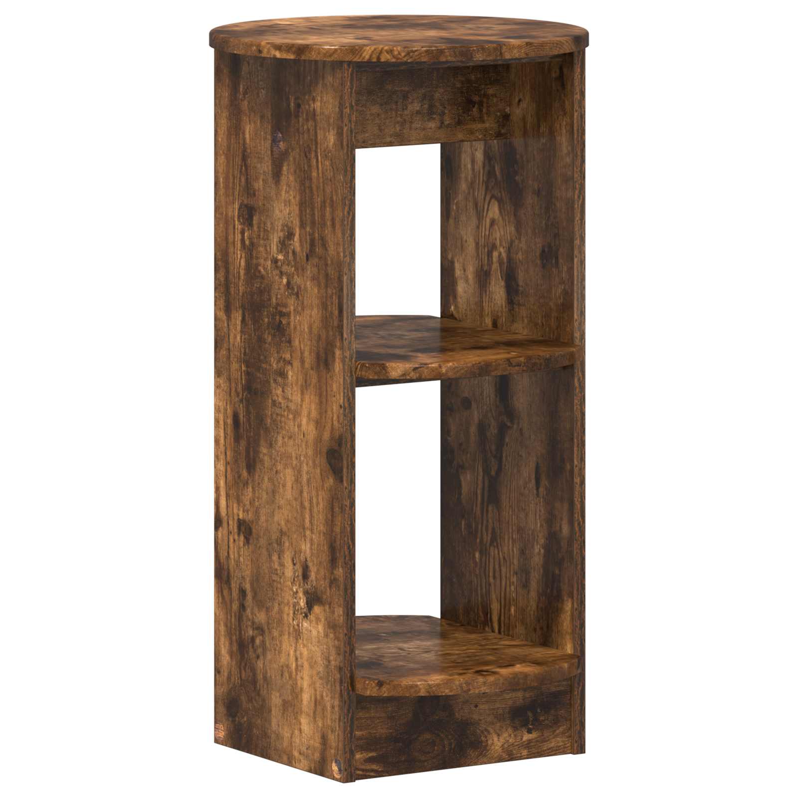 vidaXL Bijzetkast Gerookte Eik 40 x 40 x 75 cm Geconstrueerd hout
