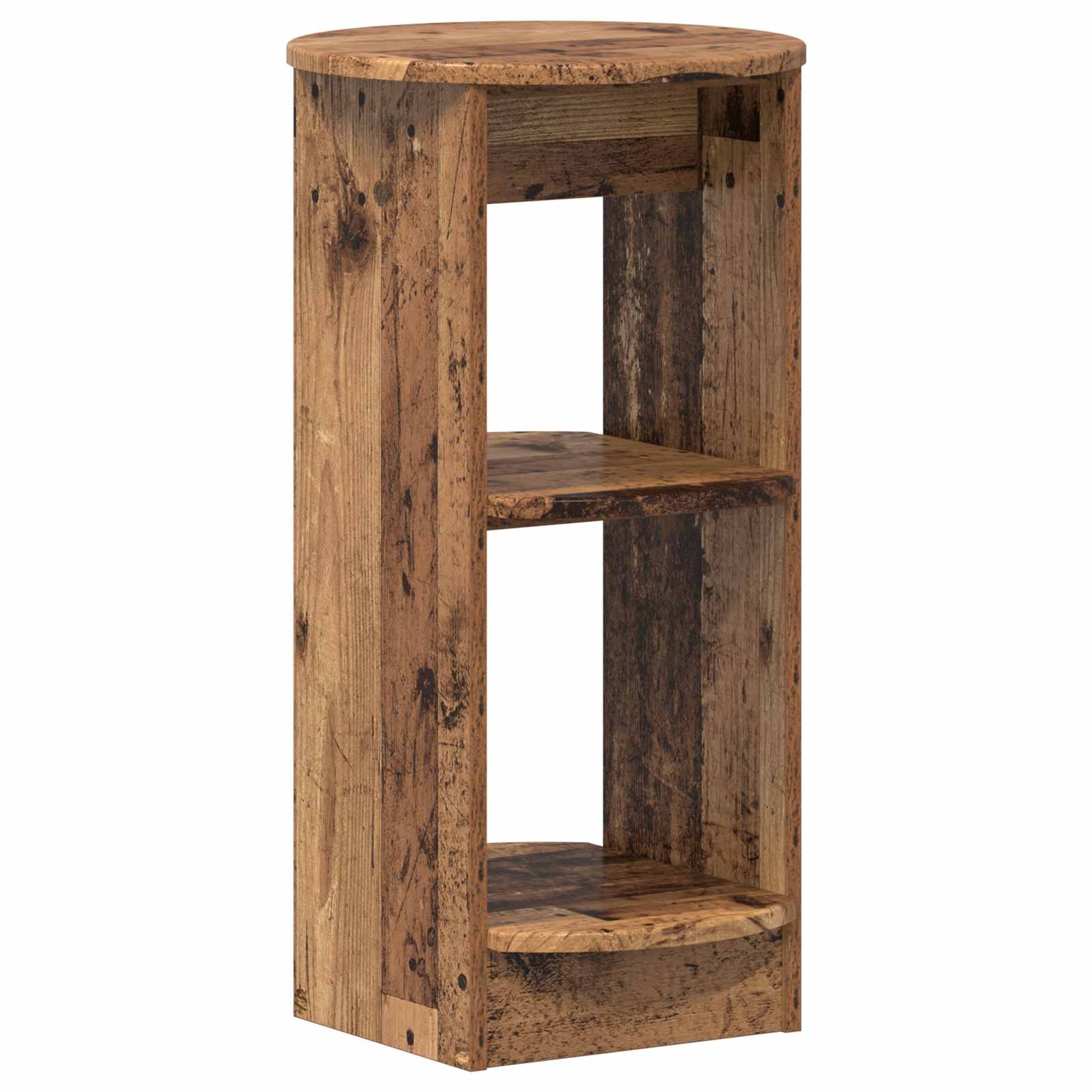 vidaXL Bijzetkast Gerookte Eik 40 x 40 x 75 cm Geconstrueerd hout