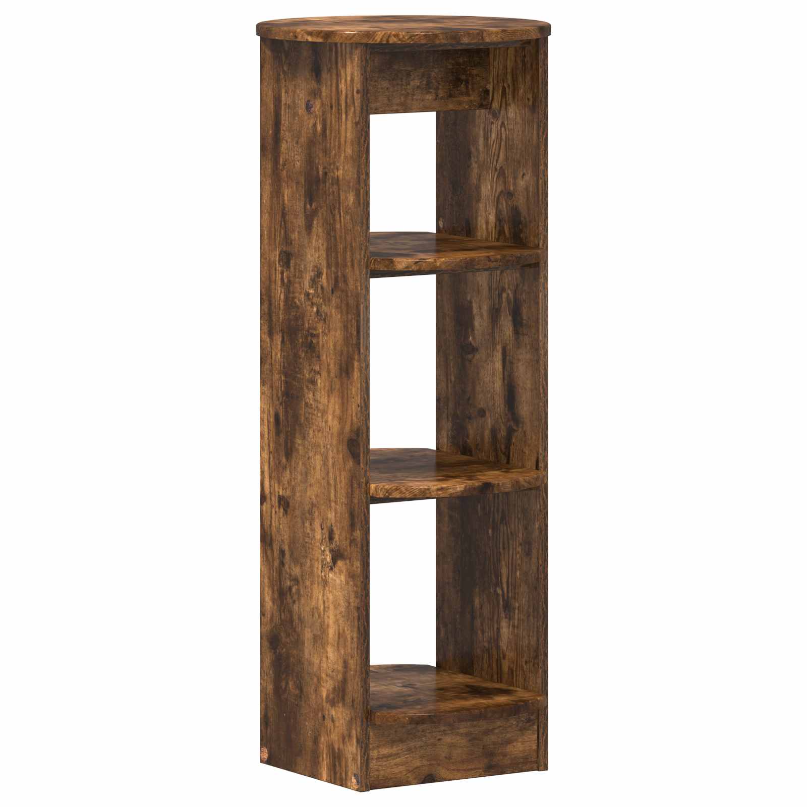 vidaXL Bijzetkast Gerookte Eik 40 x 40 x 75 cm Geconstrueerd hout