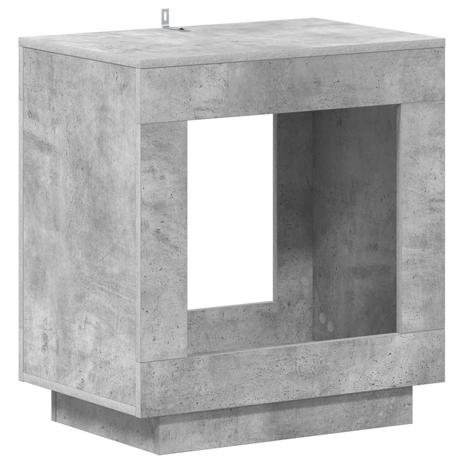 vidaXL Bijzettafel Wit 60 x 40 x 65 cm Geconstrueerd hout