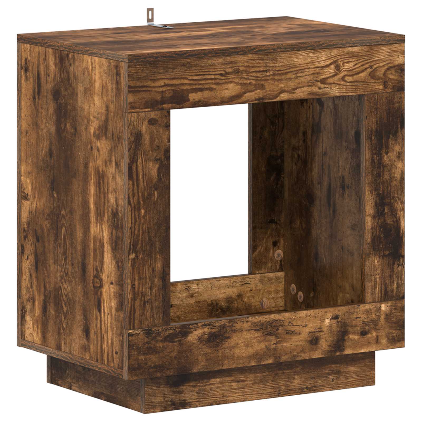 vidaXL Bijzettafel Wit 60 x 40 x 65 cm Geconstrueerd hout