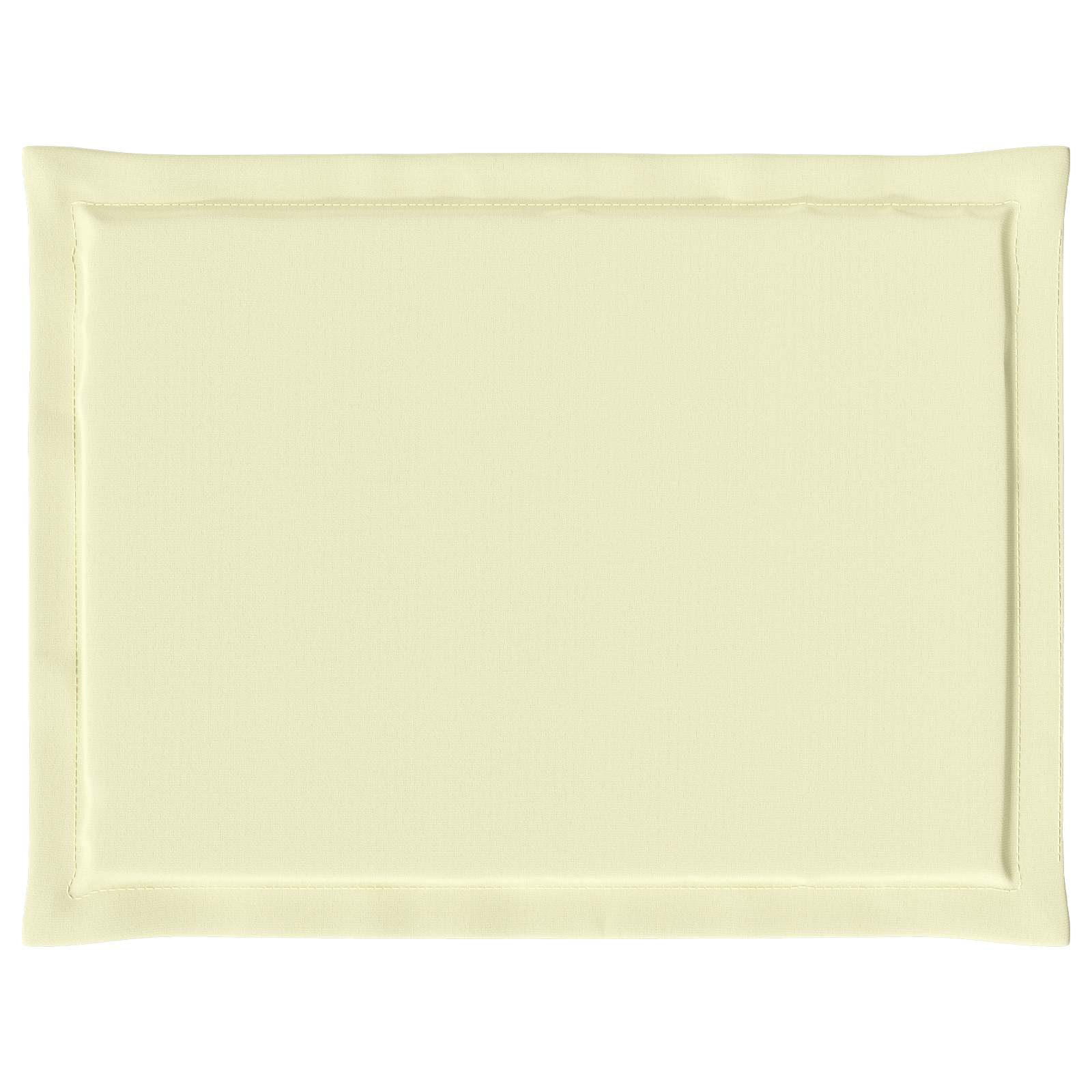 vidaXL Zitkussens 2 st. Crème 47 x 36 x 2 cm Polyester