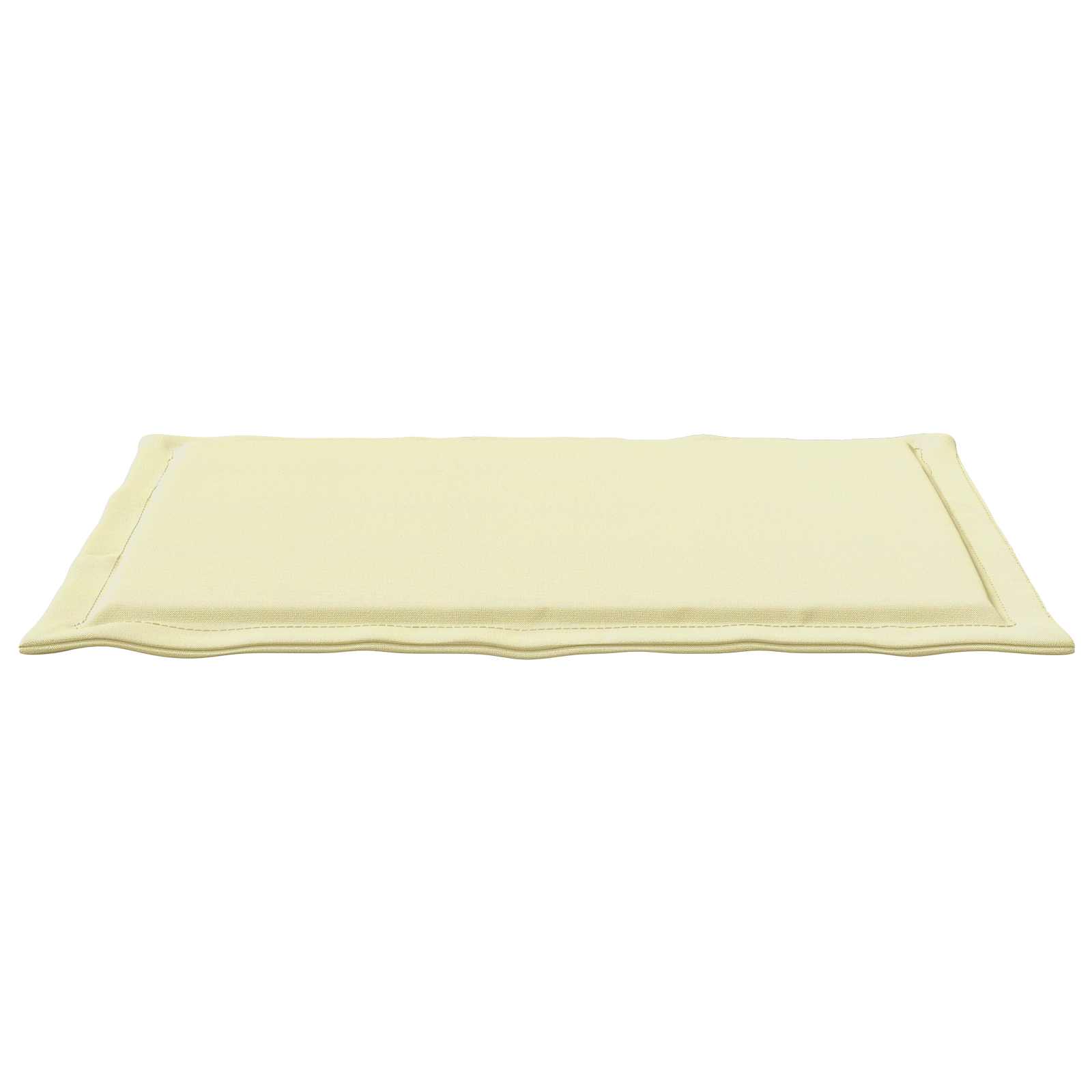 vidaXL Zitkussens 2 st. Crème 47 x 36 x 2 cm Polyester