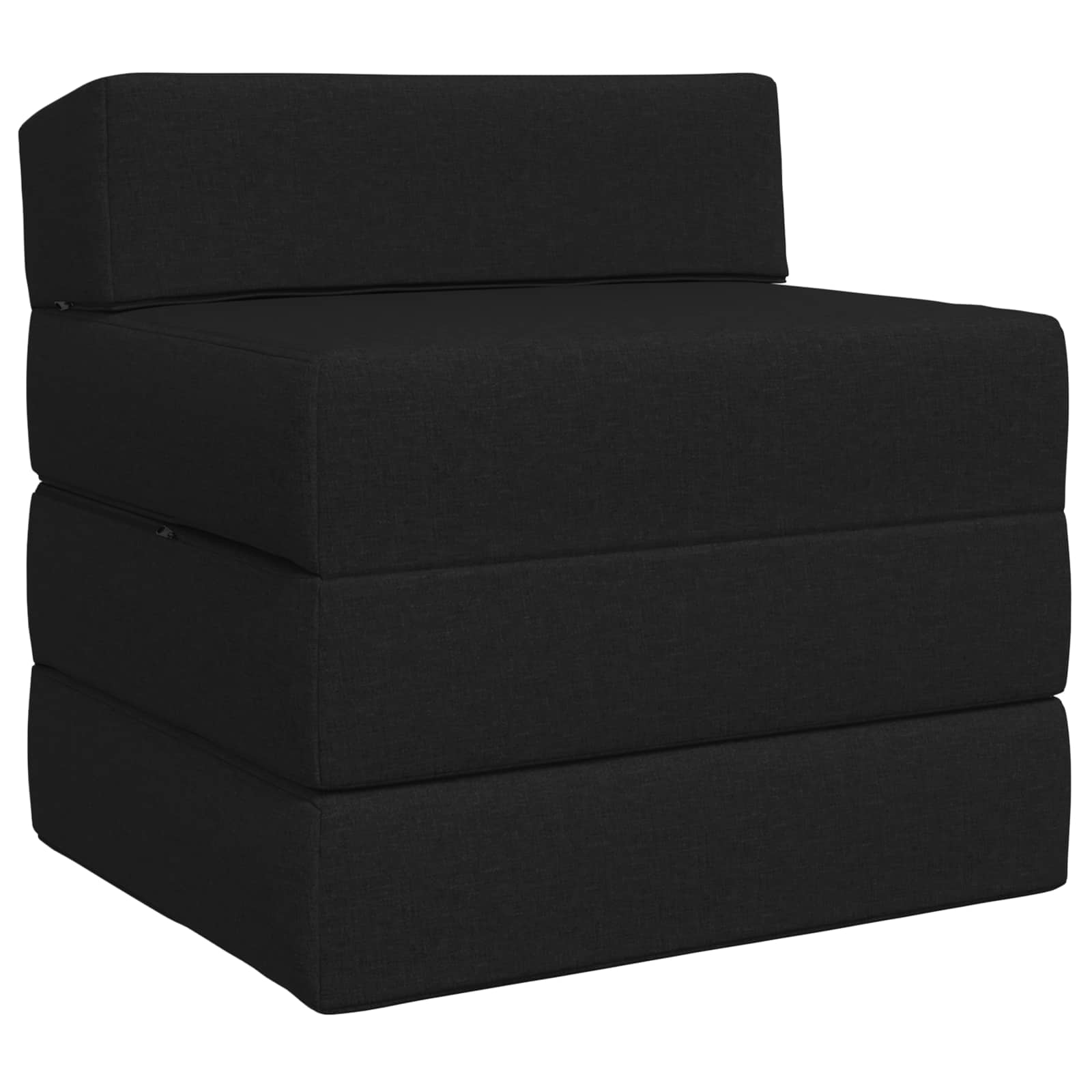 vidaXL Opvouwbare slaapbank Lichtgrijs 70 x 60 x 63 cm Stof