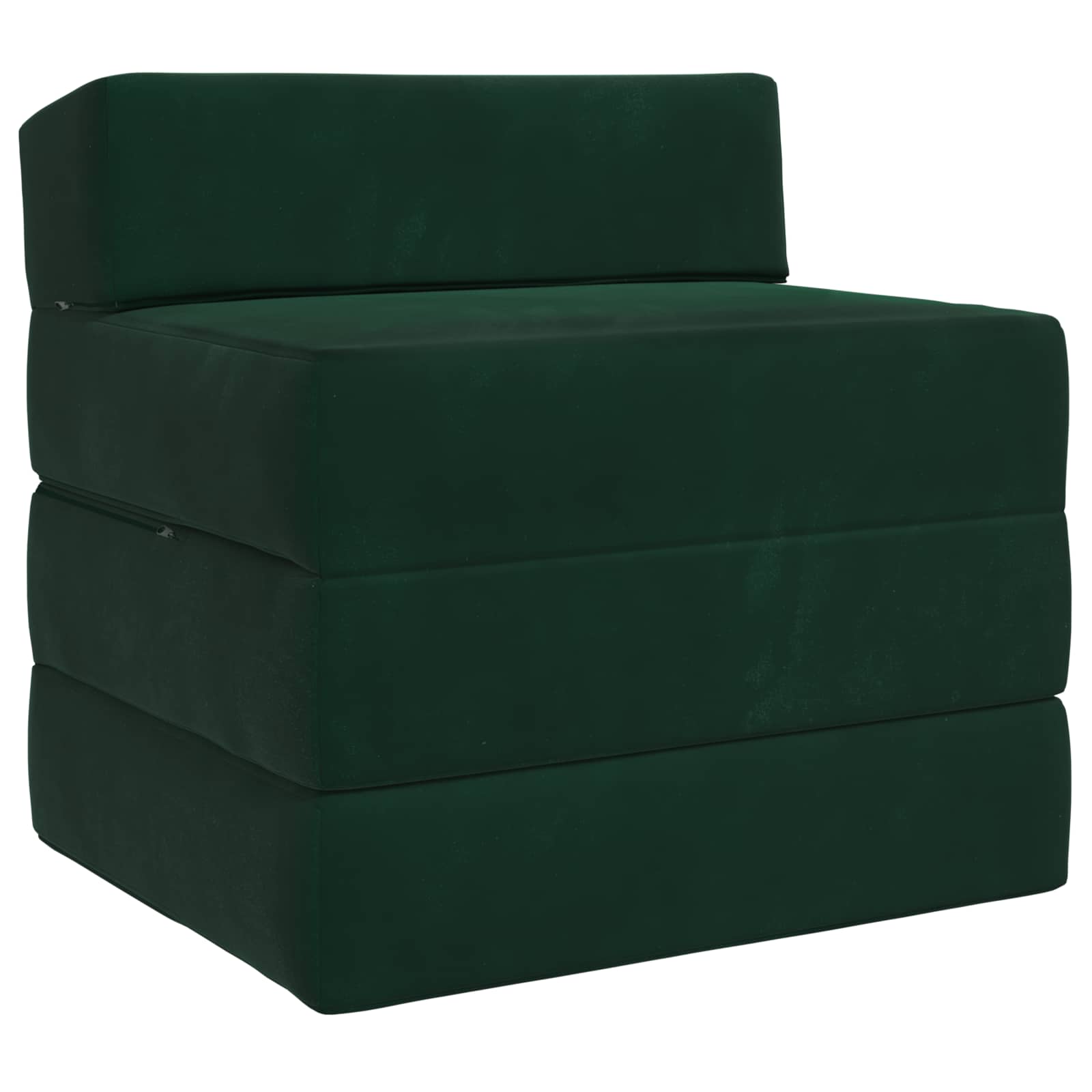 vidaXL Opvouwbare slaapbank Lichtgrijs 70 x 60 x 63 cm Stof