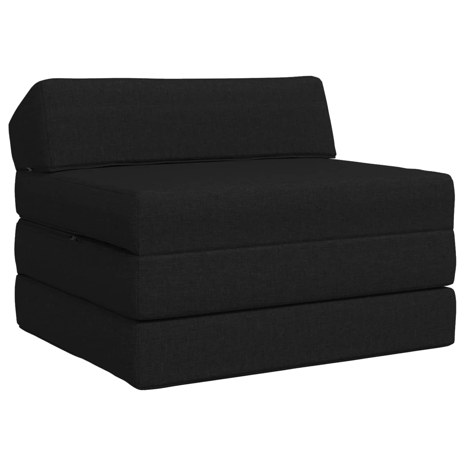 vidaXL Opvouwbare slaapbank Lichtgrijs 70 x 60 x 63 cm Stof