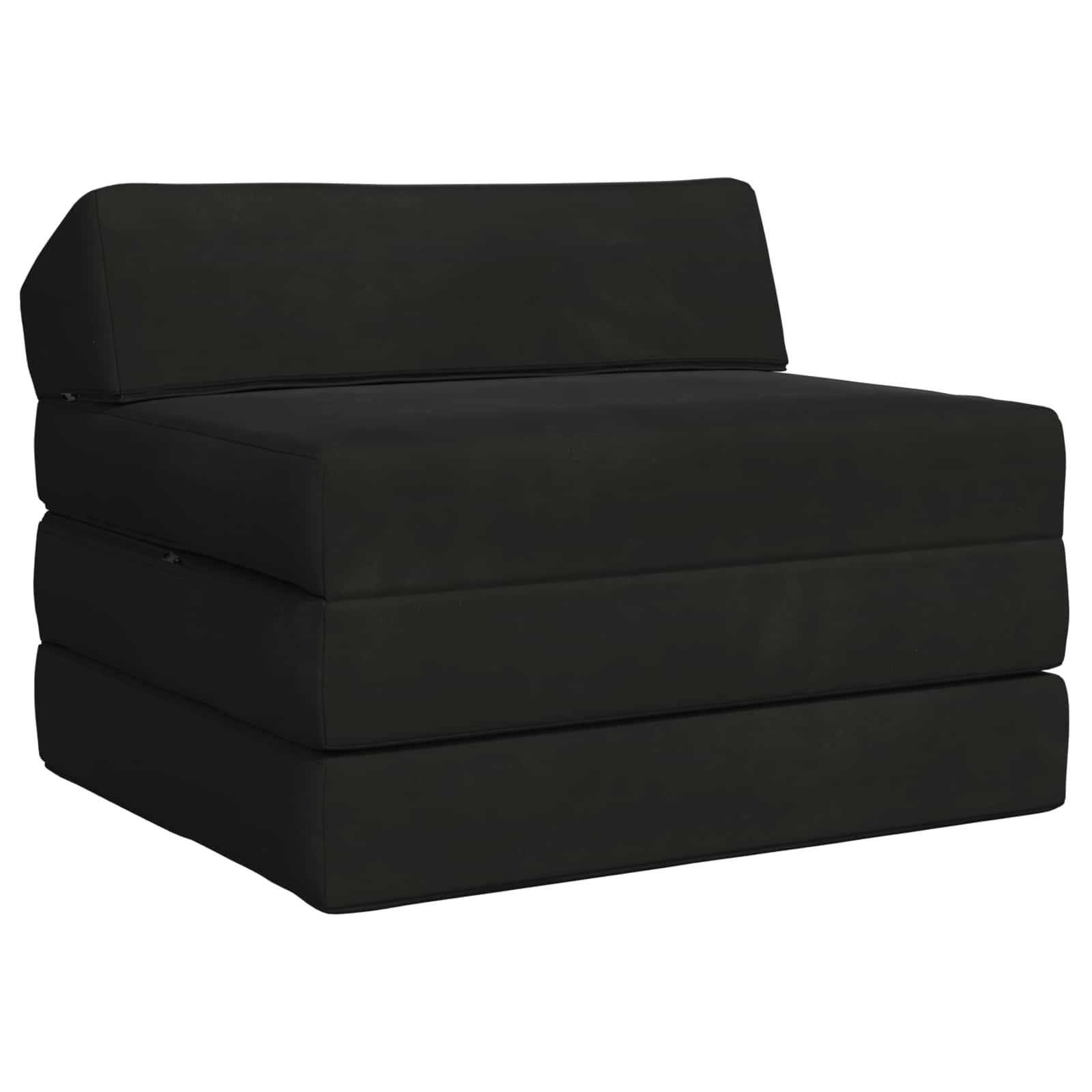 vidaXL Opvouwbare slaapbank Lichtgrijs 70 x 60 x 63 cm Stof