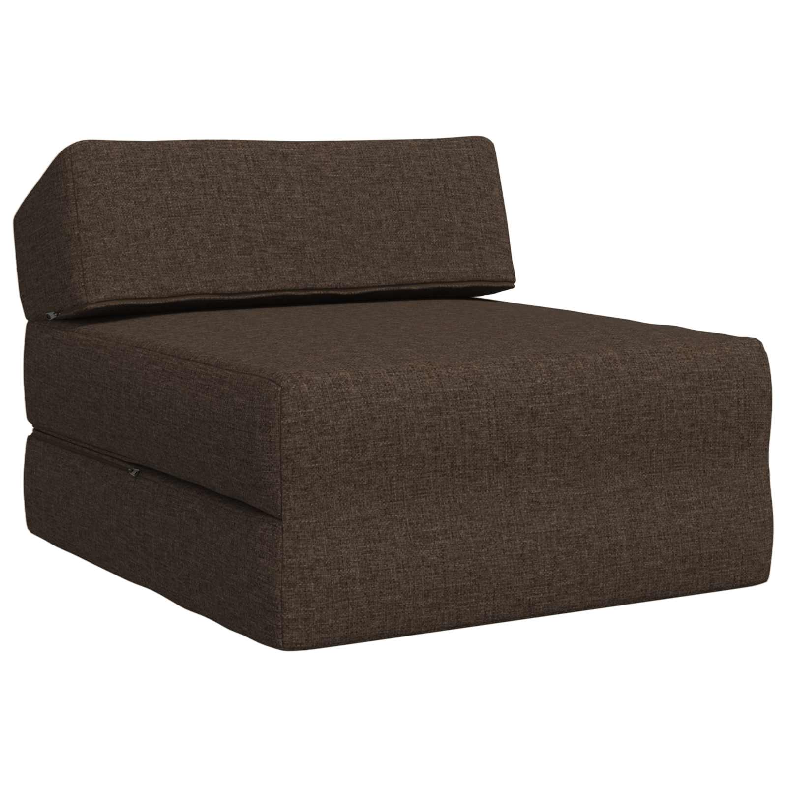 vidaXL Vouwbare Bankbed Lichtgrijs 60 x 70 x 41 cm Stof