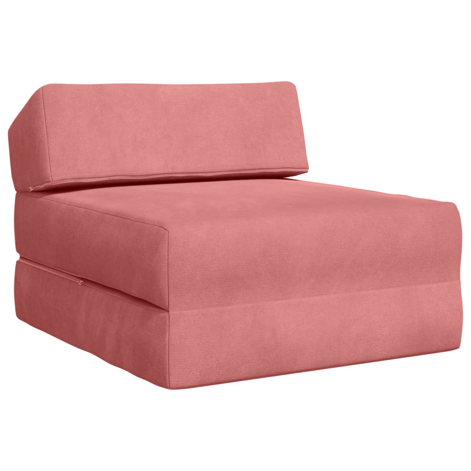 vidaXL Vouwbare Bankbed Lichtgrijs 60 x 70 x 41 cm Stof