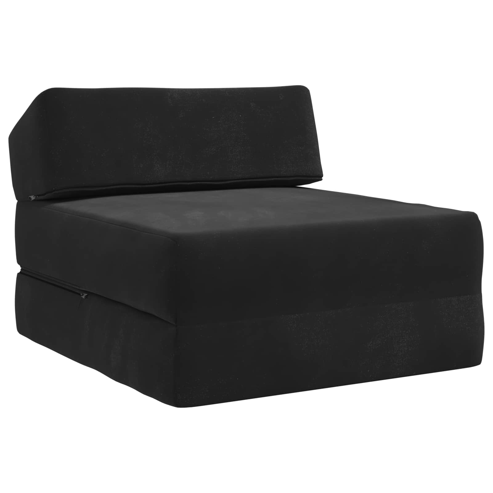 vidaXL Vouwbare Bankbed Lichtgrijs 60 x 70 x 41 cm Stof