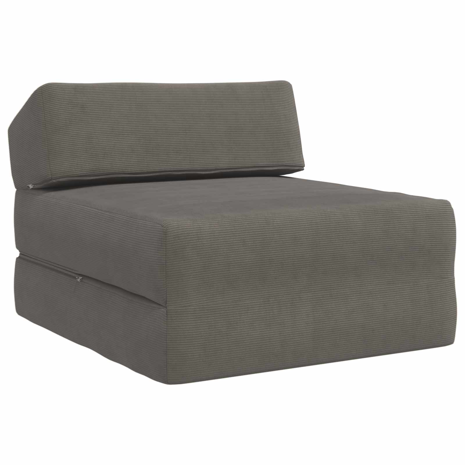 vidaXL Vouwbare Bankbed Lichtgrijs 60 x 70 x 41 cm Stof