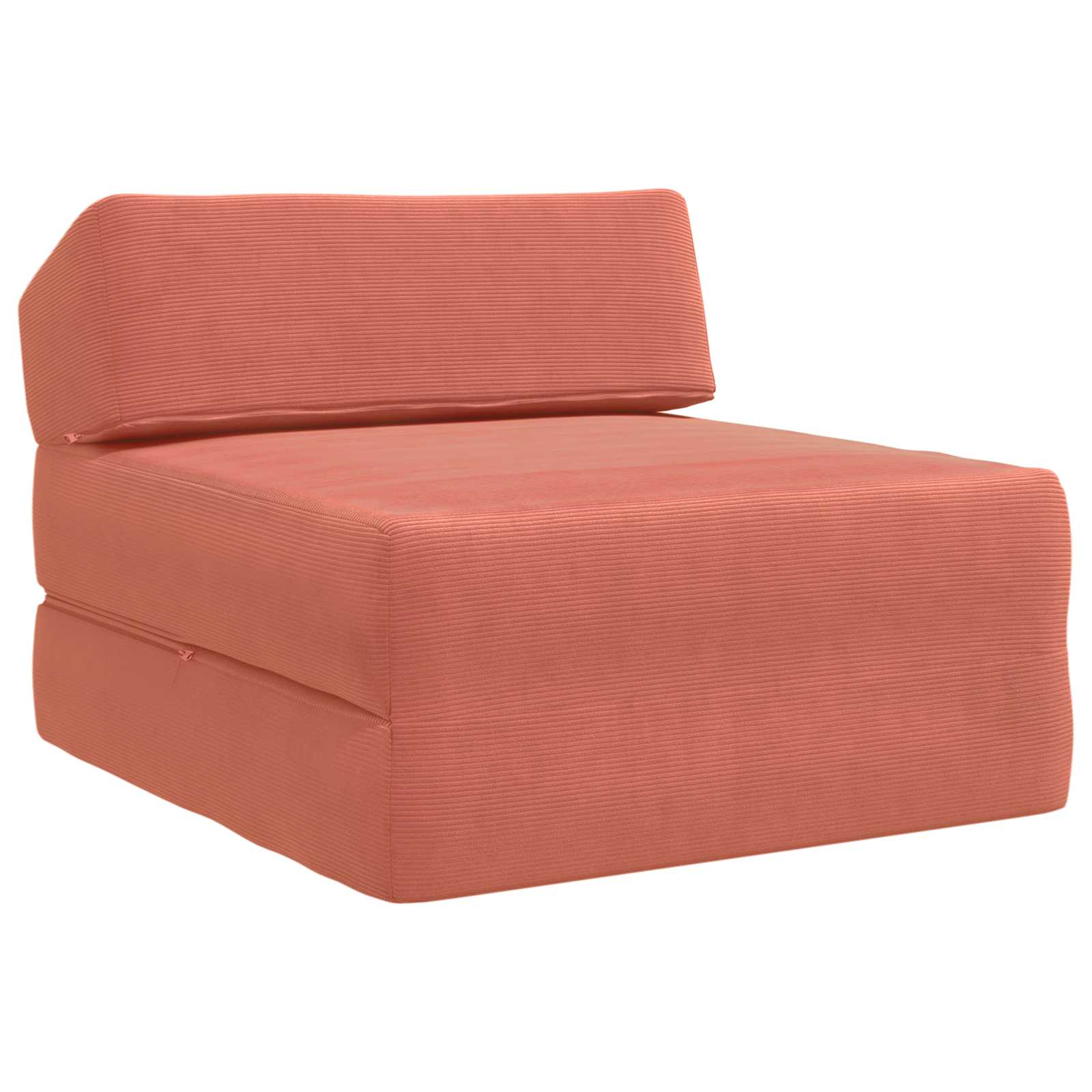 vidaXL Vouwbare Bankbed Lichtgrijs 60 x 70 x 41 cm Stof