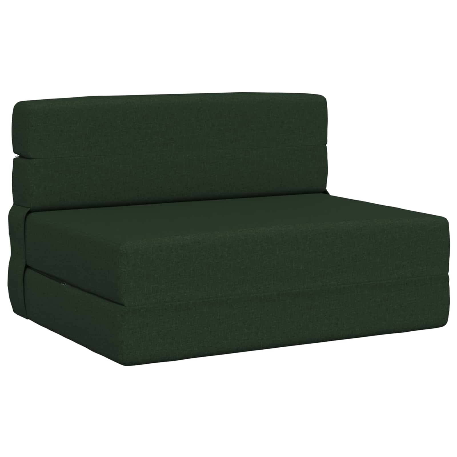 vidaXL Vouwbare Bankbed Lichtgrijs 70 x 72 x 60 cm Stof
