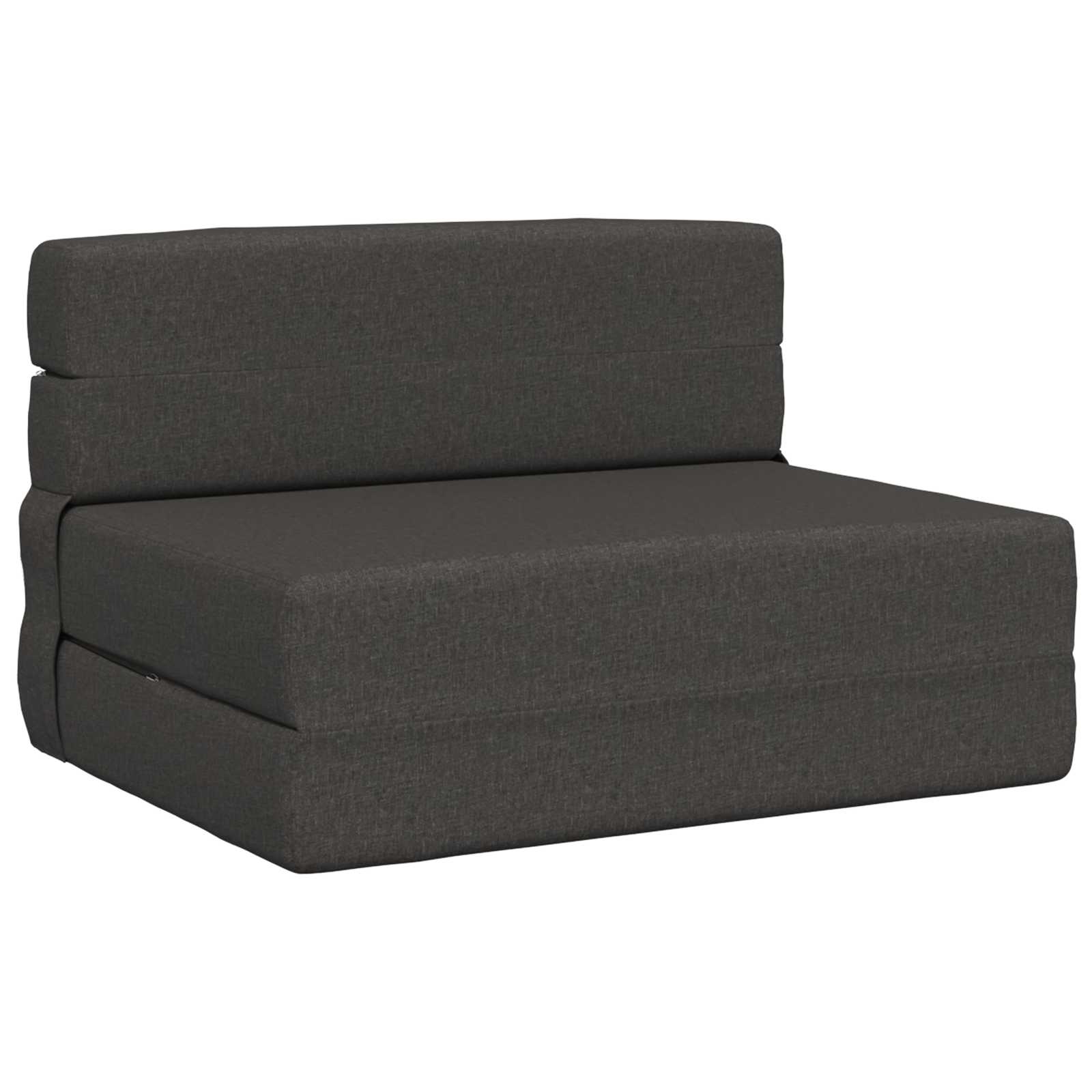 vidaXL Vouwsofa Bed Lichtgrijs 190 x 70 x 15 cm Stof