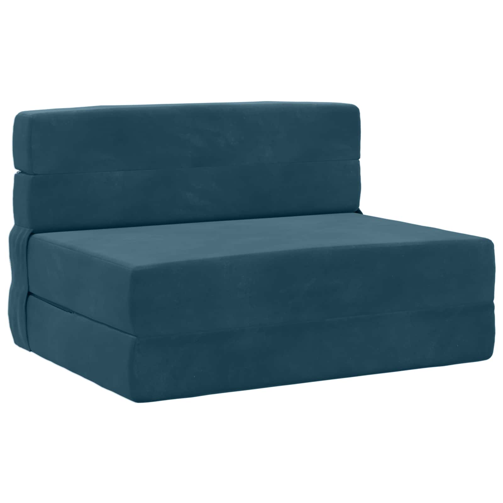 vidaXL Vouwsofa Bed Lichtgrijs 190 x 70 x 15 cm Stof