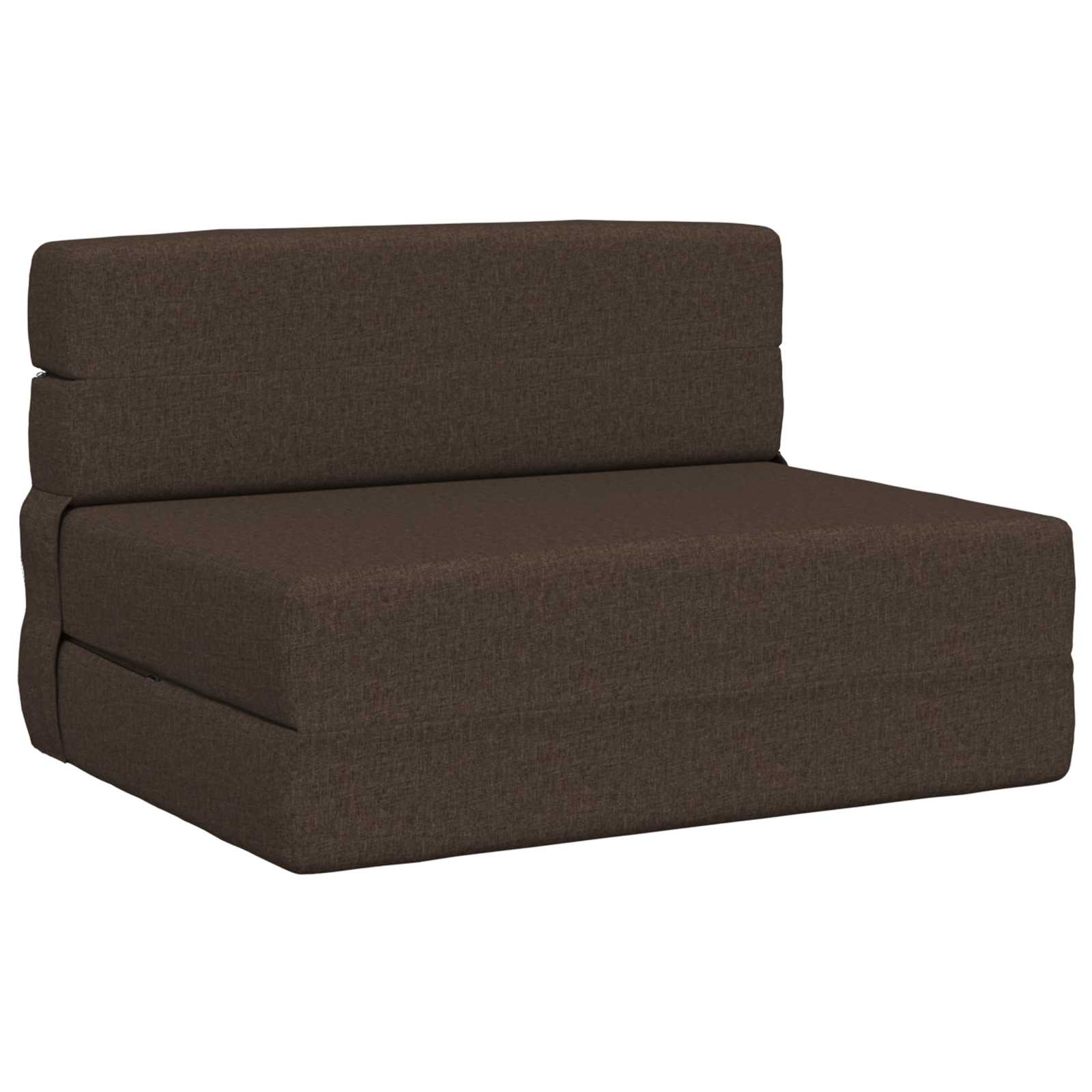vidaXL Vouwsofa Bed Lichtgrijs 190 x 70 x 15 cm Stof