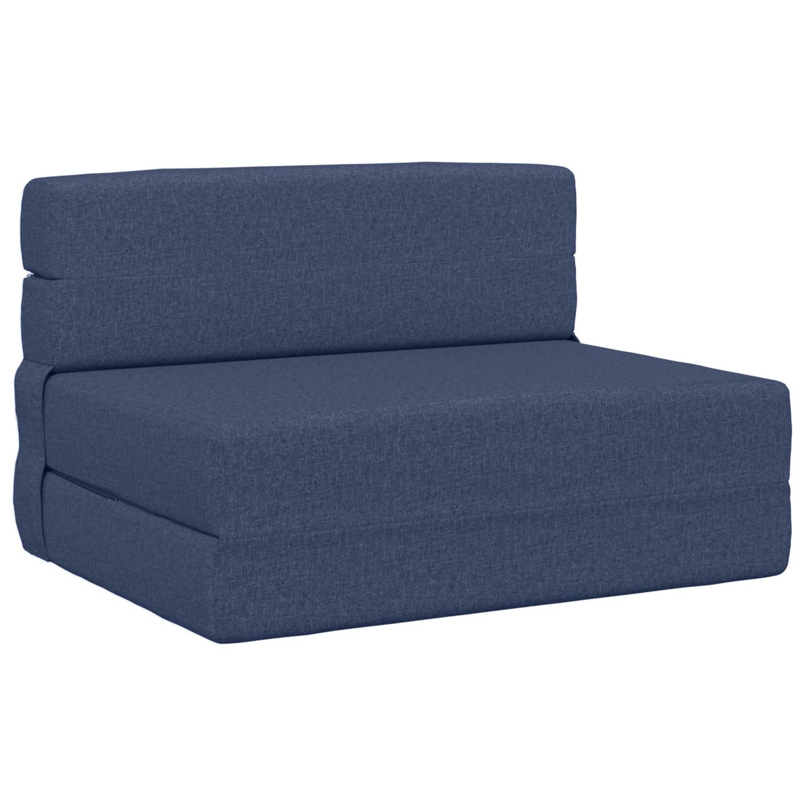 vidaXL Vouwsofa Bed Lichtgrijs 190 x 70 x 15 cm Stof