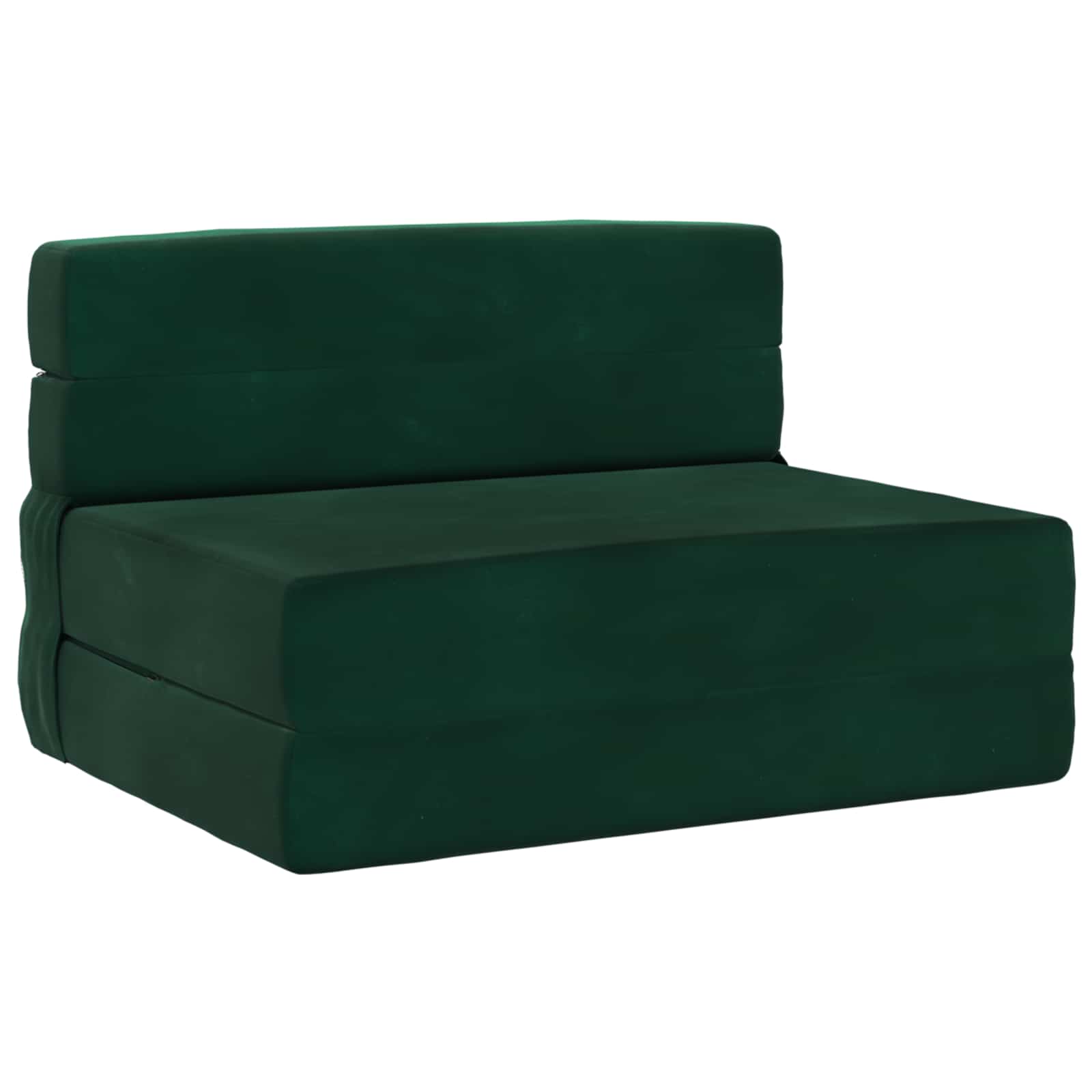 vidaXL Vouwsofa Bed Lichtgrijs 190 x 70 x 15 cm Stof