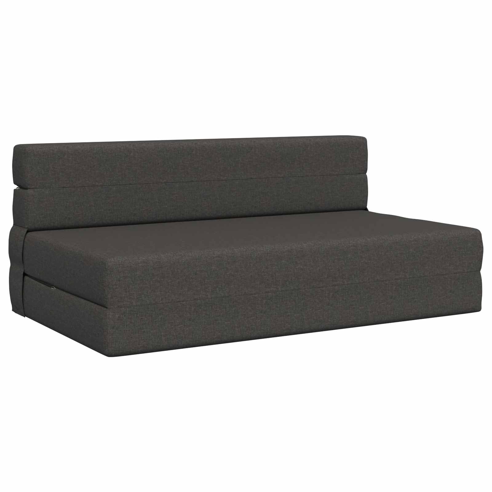 vidaXL Vouwsofa Bed Lichtgrijs 190 x 70 x 15 cm Stof