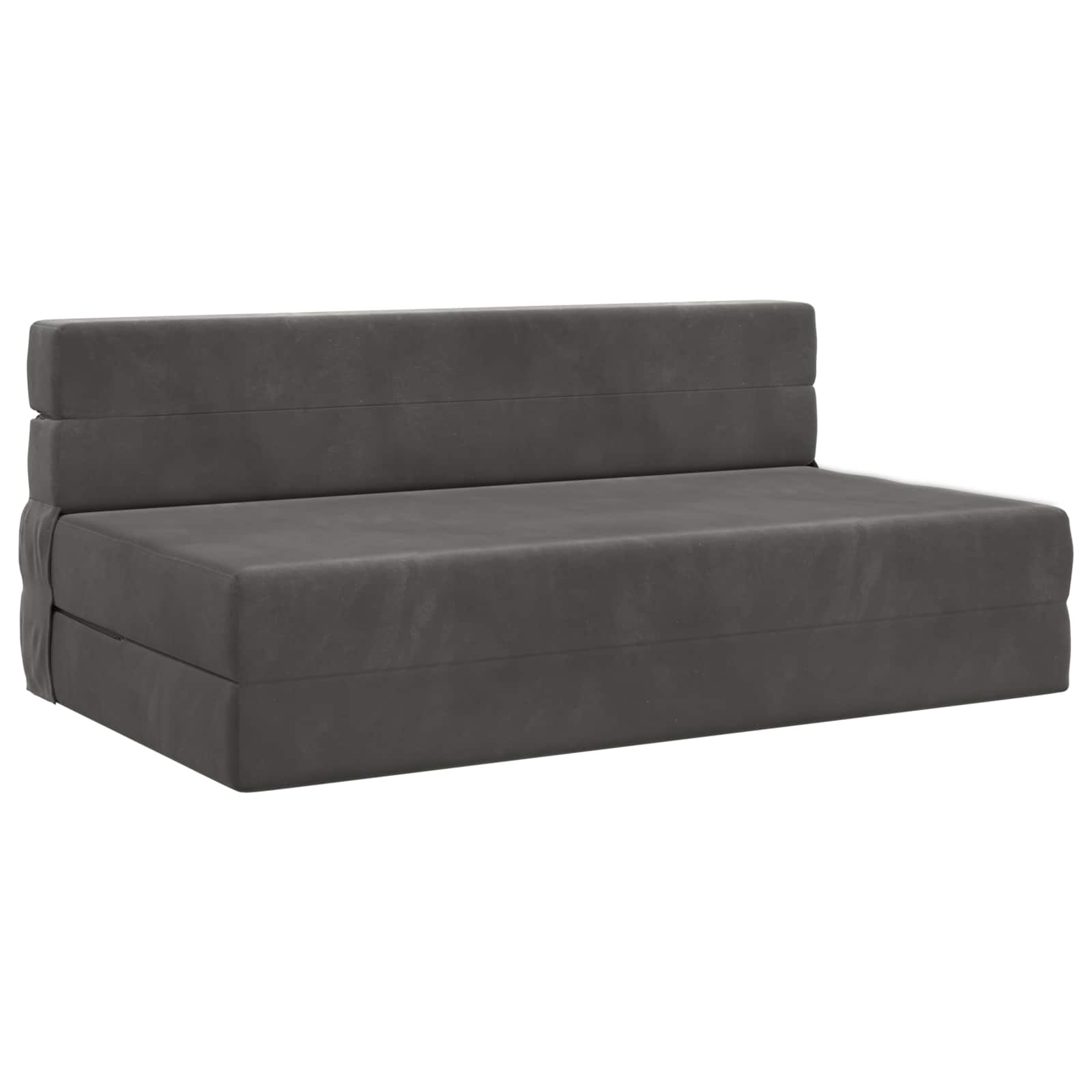 vidaXL Vouwsofa Bed Lichtgrijs 190 x 70 x 15 cm Stof