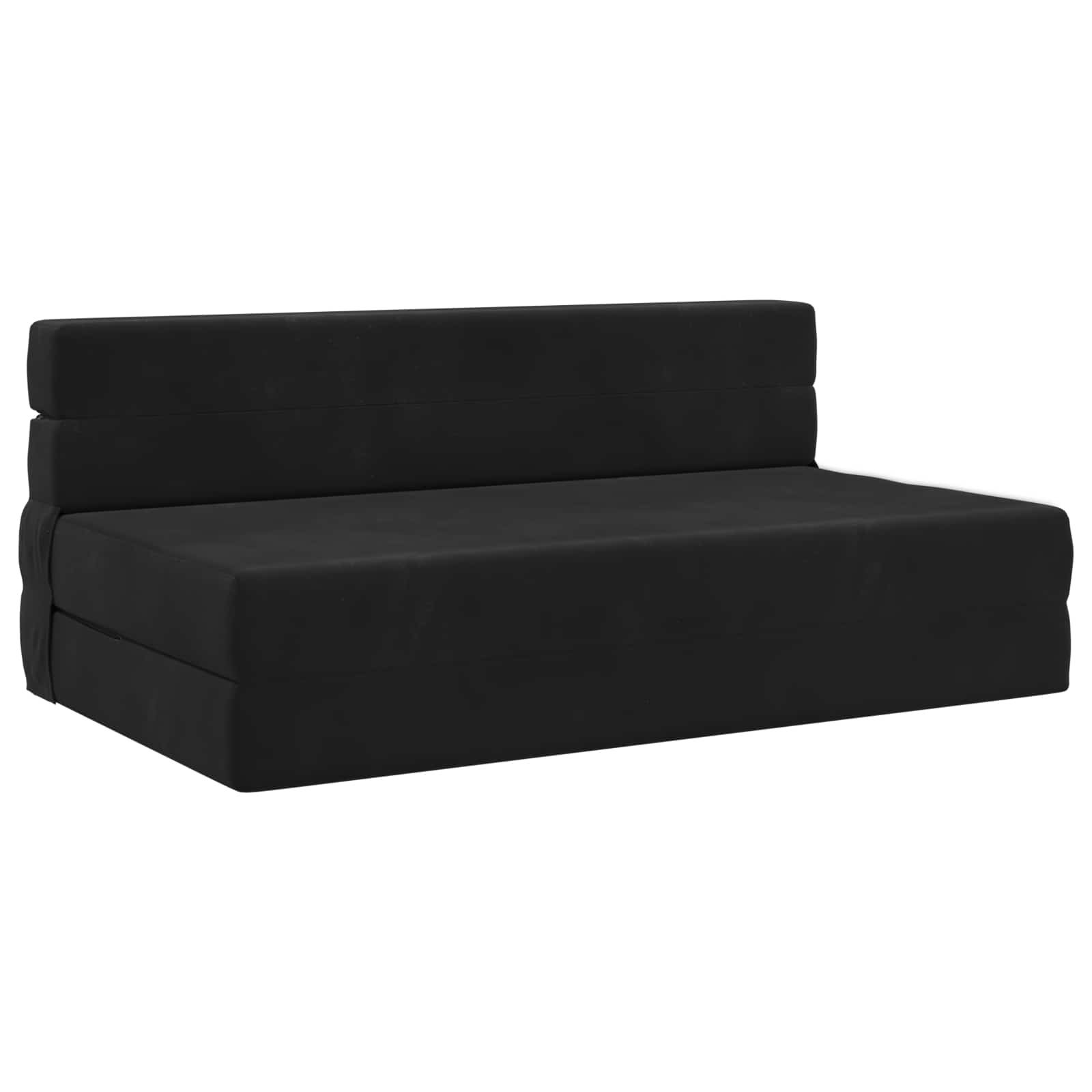 vidaXL Vouwsofa Bed Lichtgrijs 190 x 70 x 15 cm Stof