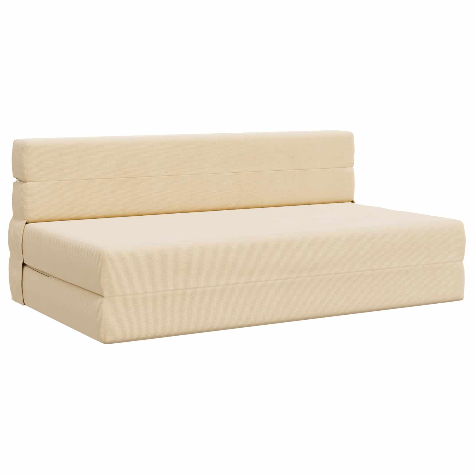vidaXL Vouwsofa Bed Lichtgrijs 190 x 70 x 15 cm Stof