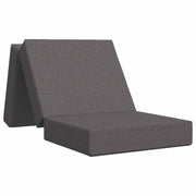 vidaXL Vouwbare Bankbed 75 x 63 x 45 cm Lichtgrijs